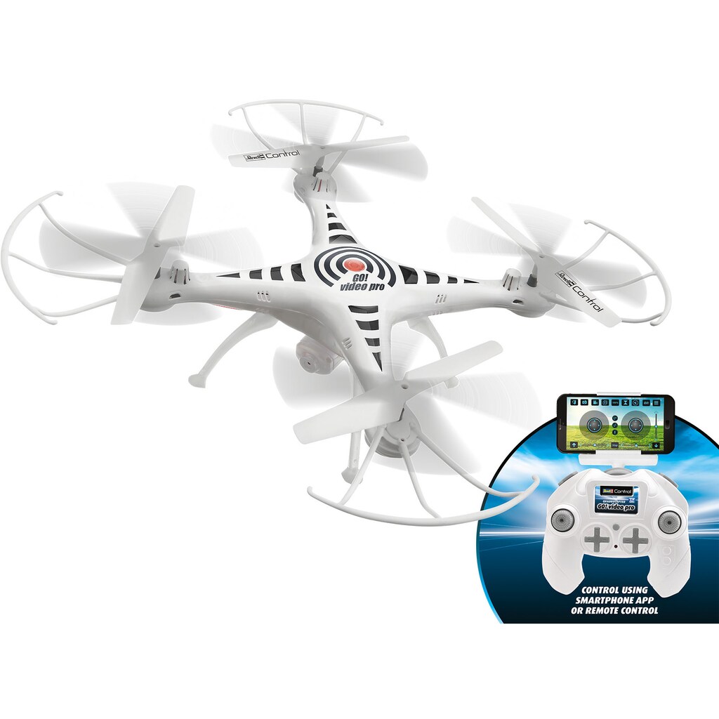 Revell® RC-Quadrocopter »Revell® control, RC Kamera Quadcopter Go! Video Pro«