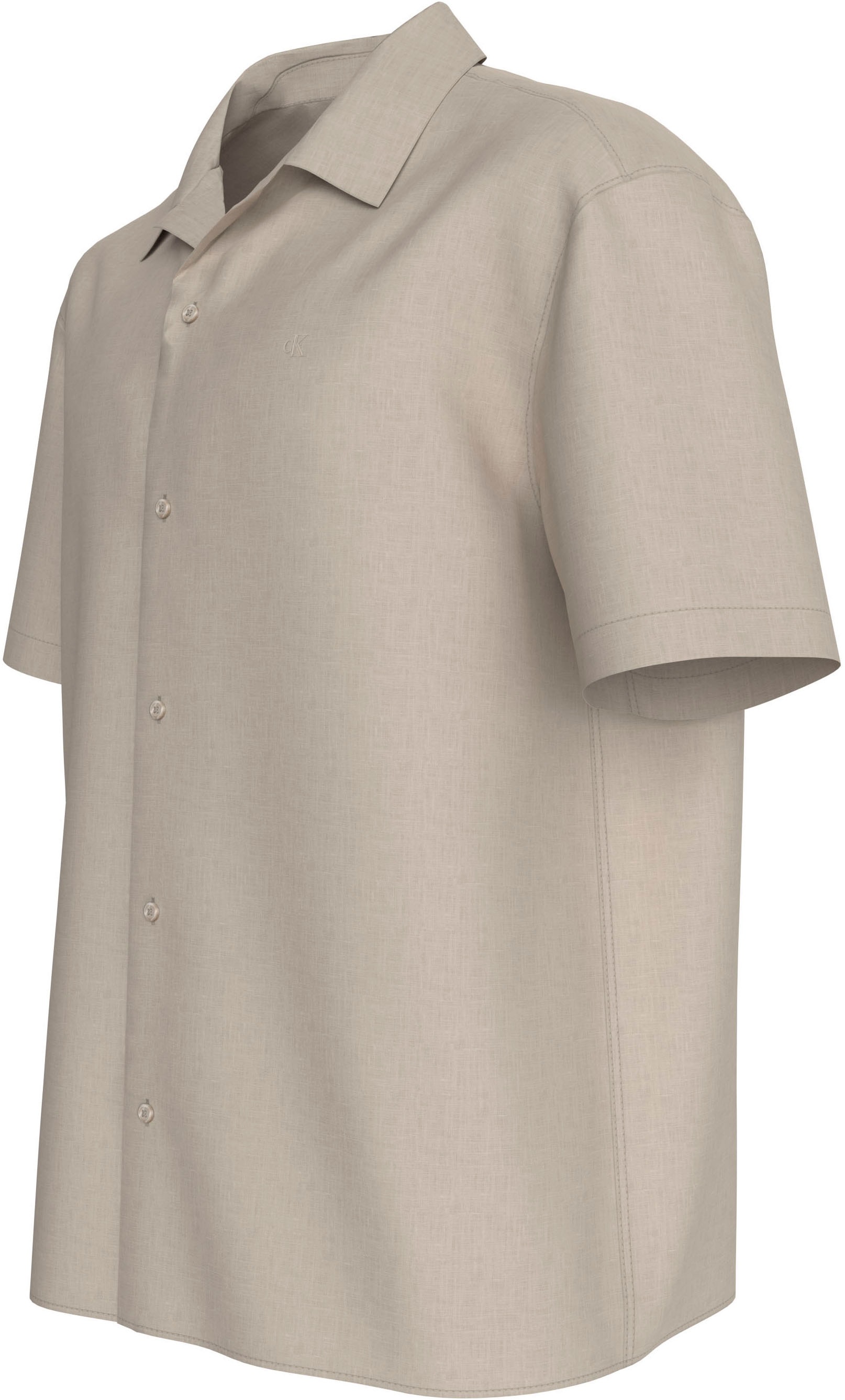 Calvin Klein Leinenhemd "LINEN CLASSIC" Regular Fit, Leinen-Viskosemix günstig online kaufen