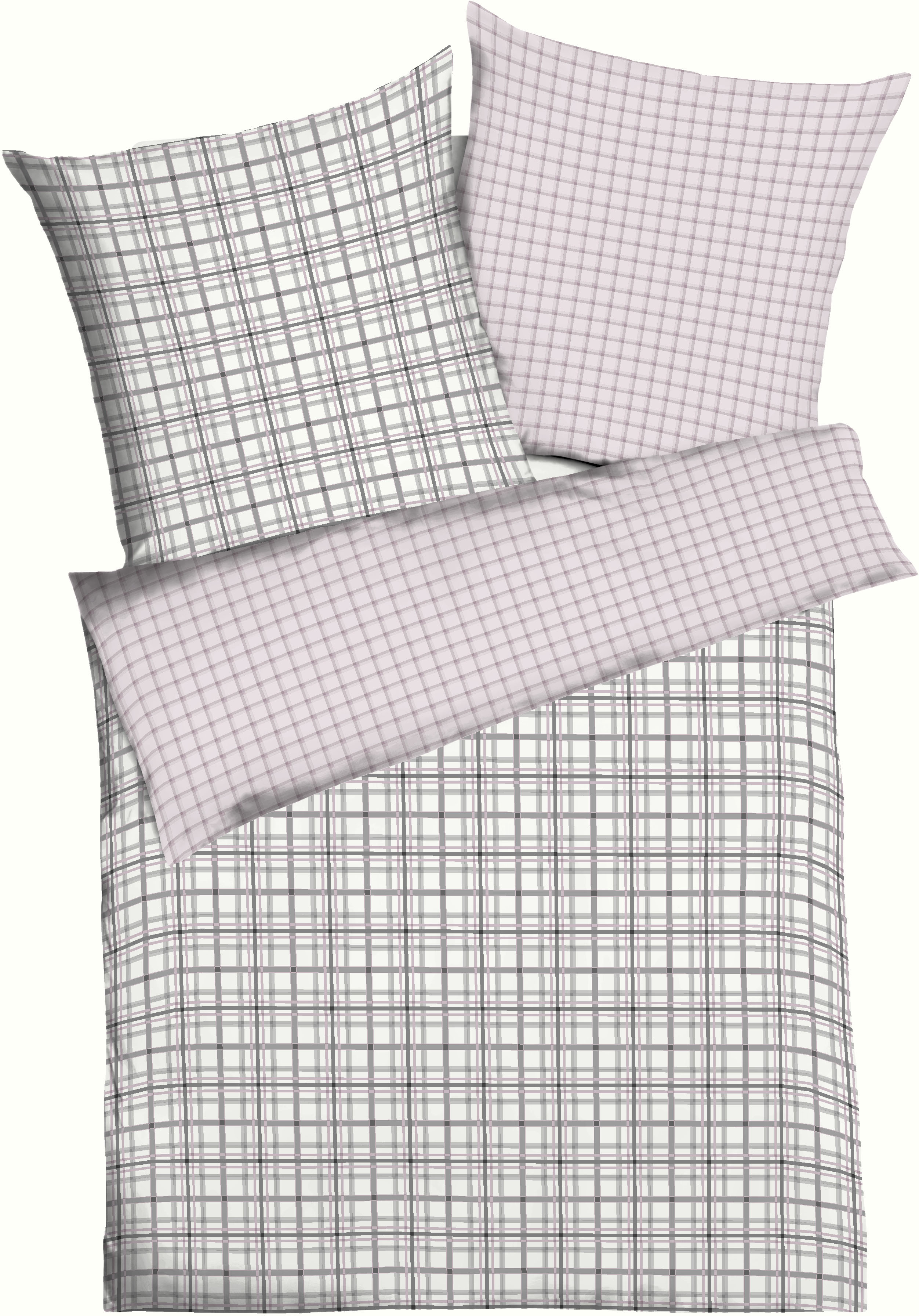 Kaeppel Wendebettwäsche "Plaid" 2 Stk. angenehm wärmend