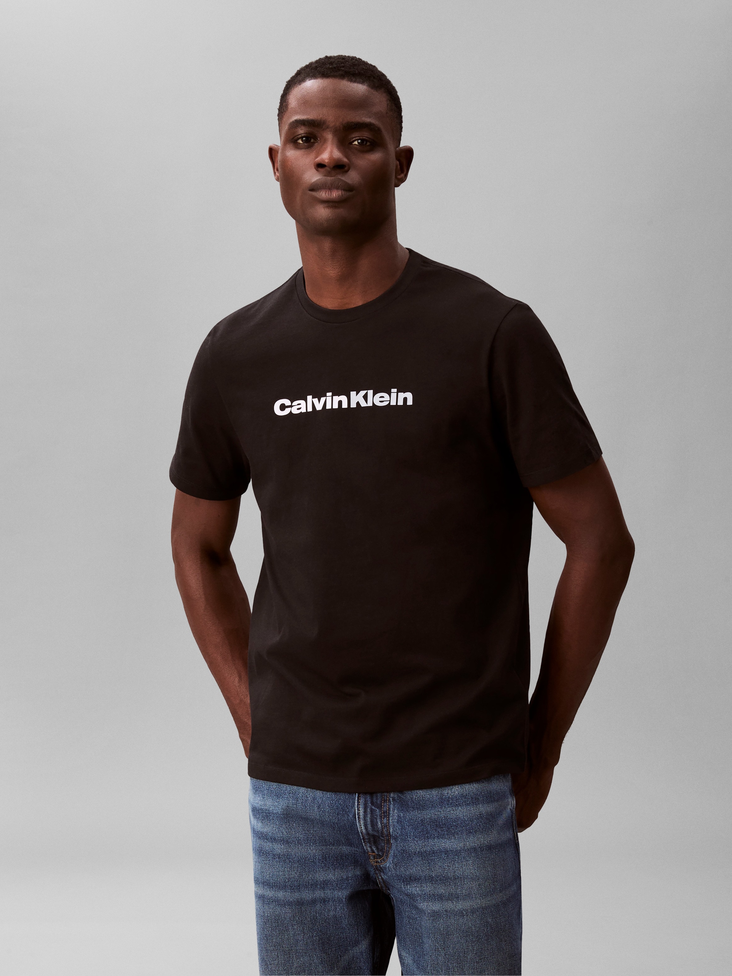 Calvin Klein Jeans T-Shirt "JEANS GRAPHICS" Regular fit mit Markenprint