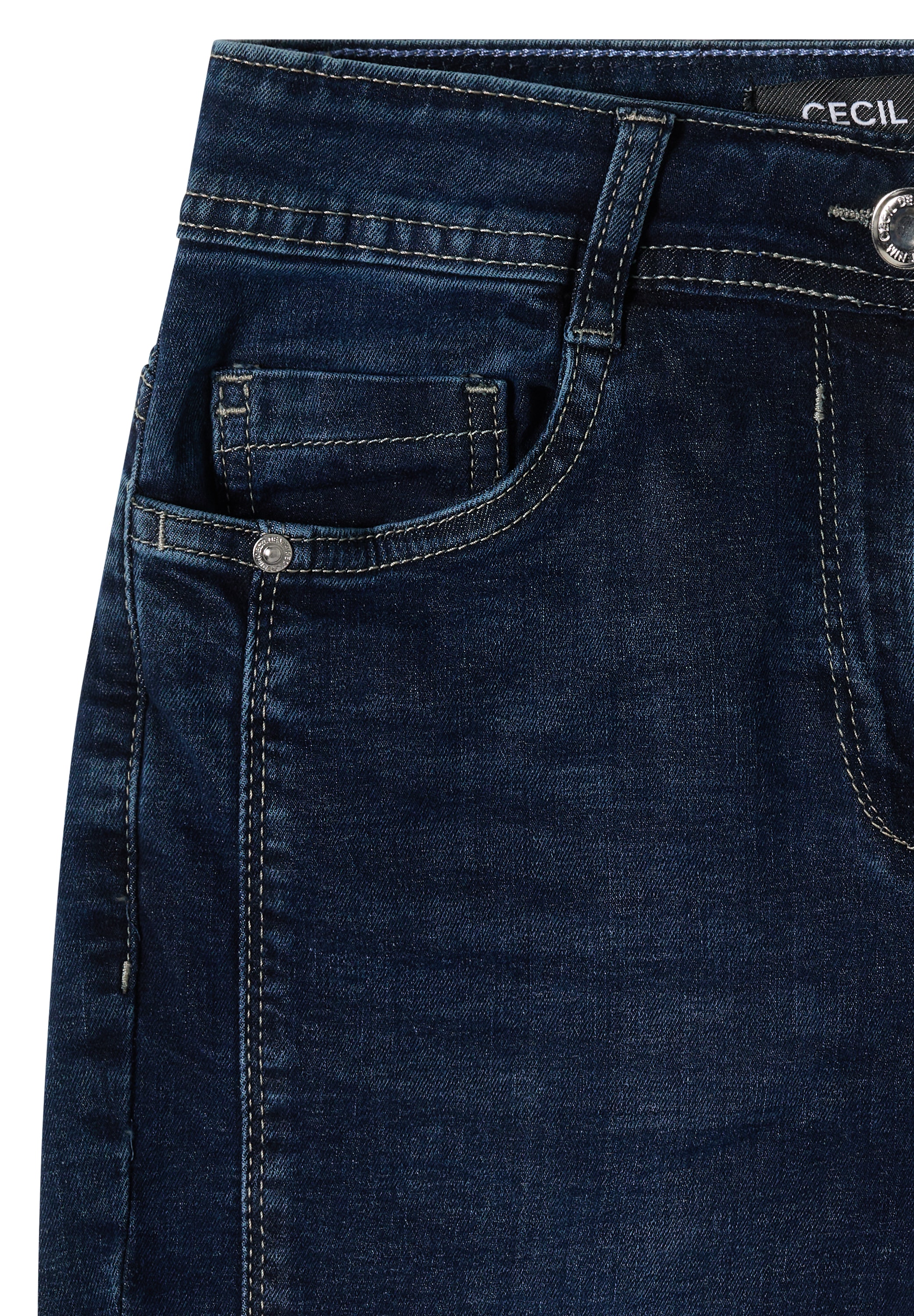 Cecil Slim-fit-Jeans 5-Pocket-Style