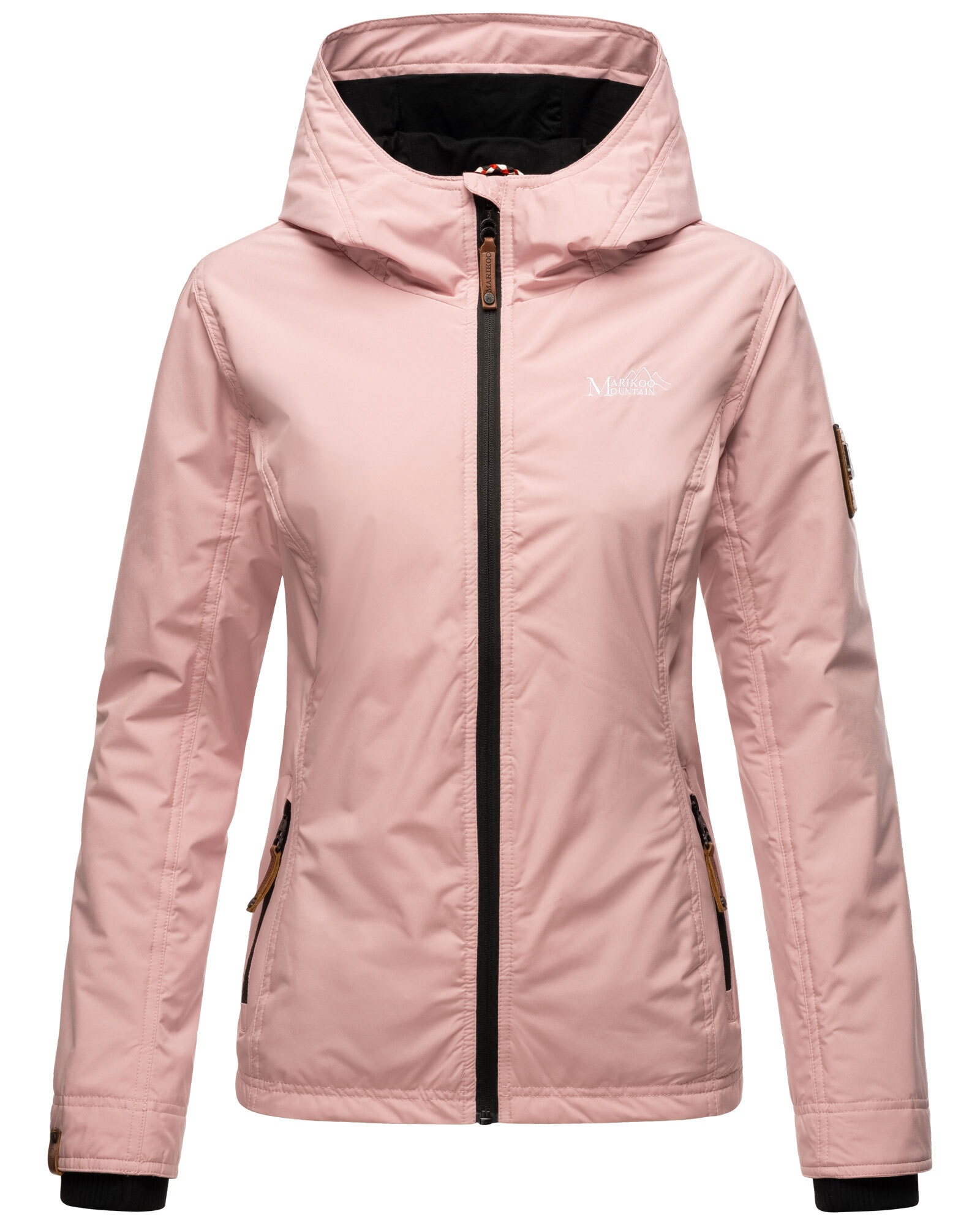 Marikoo Outdoorjacke »Brombeere«, sportliche Übergangsjacke mit Kapuze