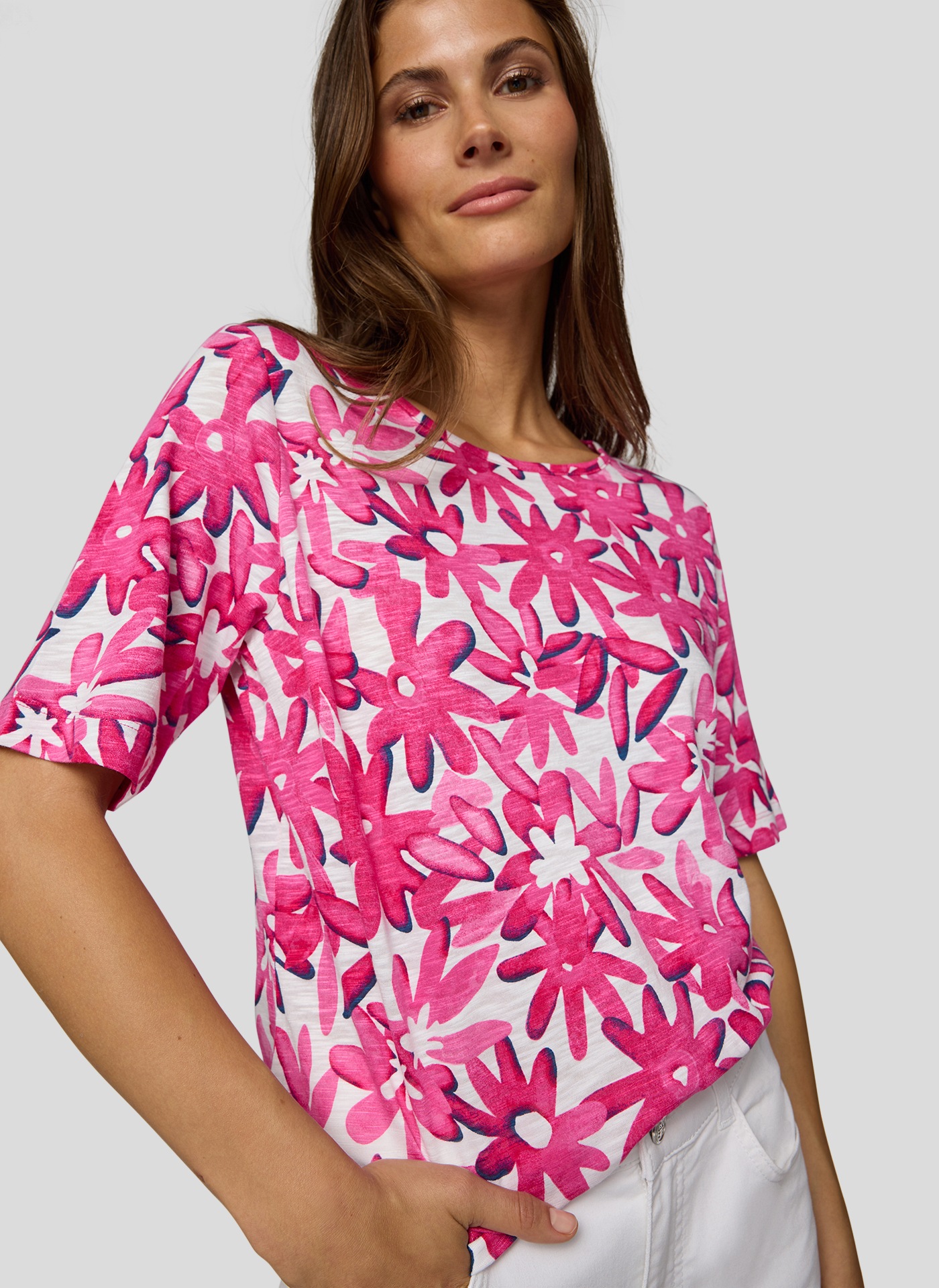 Thumbnail - Rabe T-Shirt, mit floralem Print