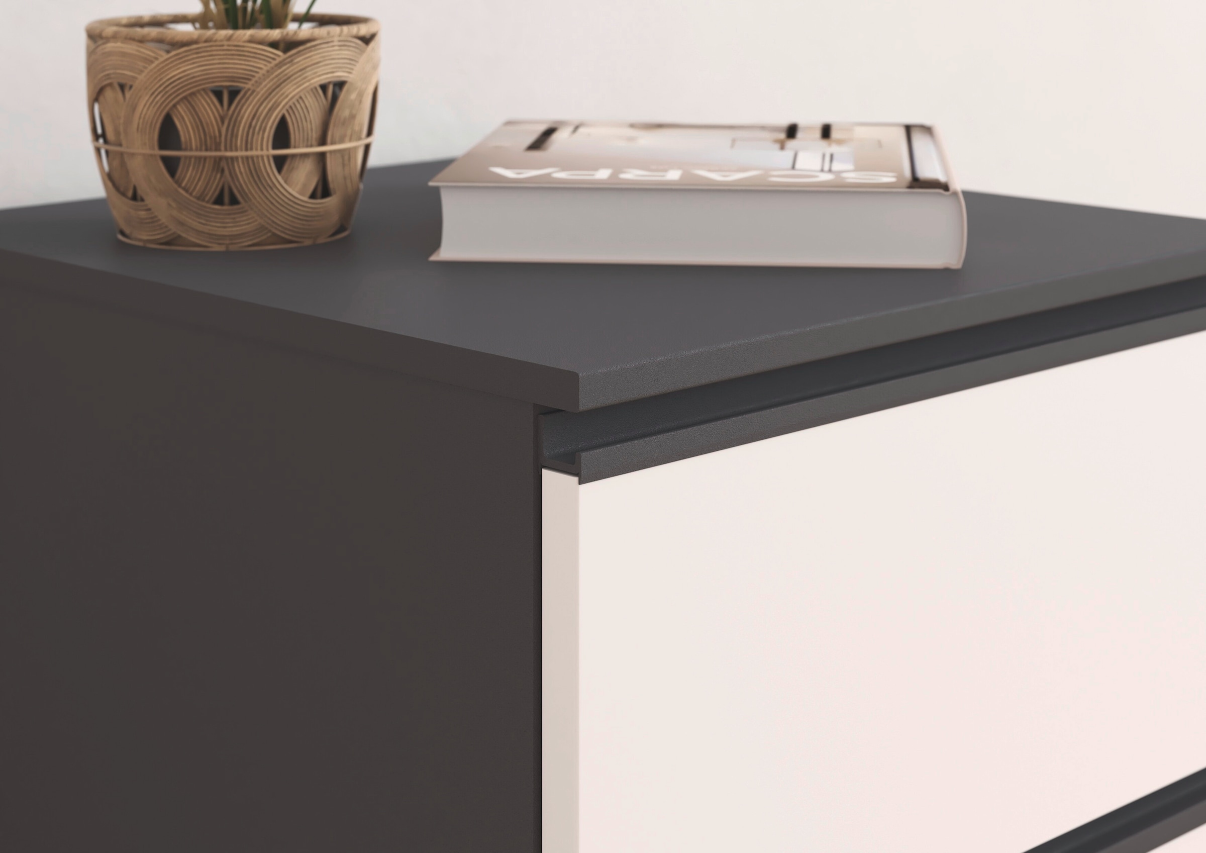 rauch Nachtkommode »Nachttisch Nachtkonsole Nachtschrank MAINZ« Breite 40 cm,  zwei praktische und geräumige Schubladen MADE IN GERMANY