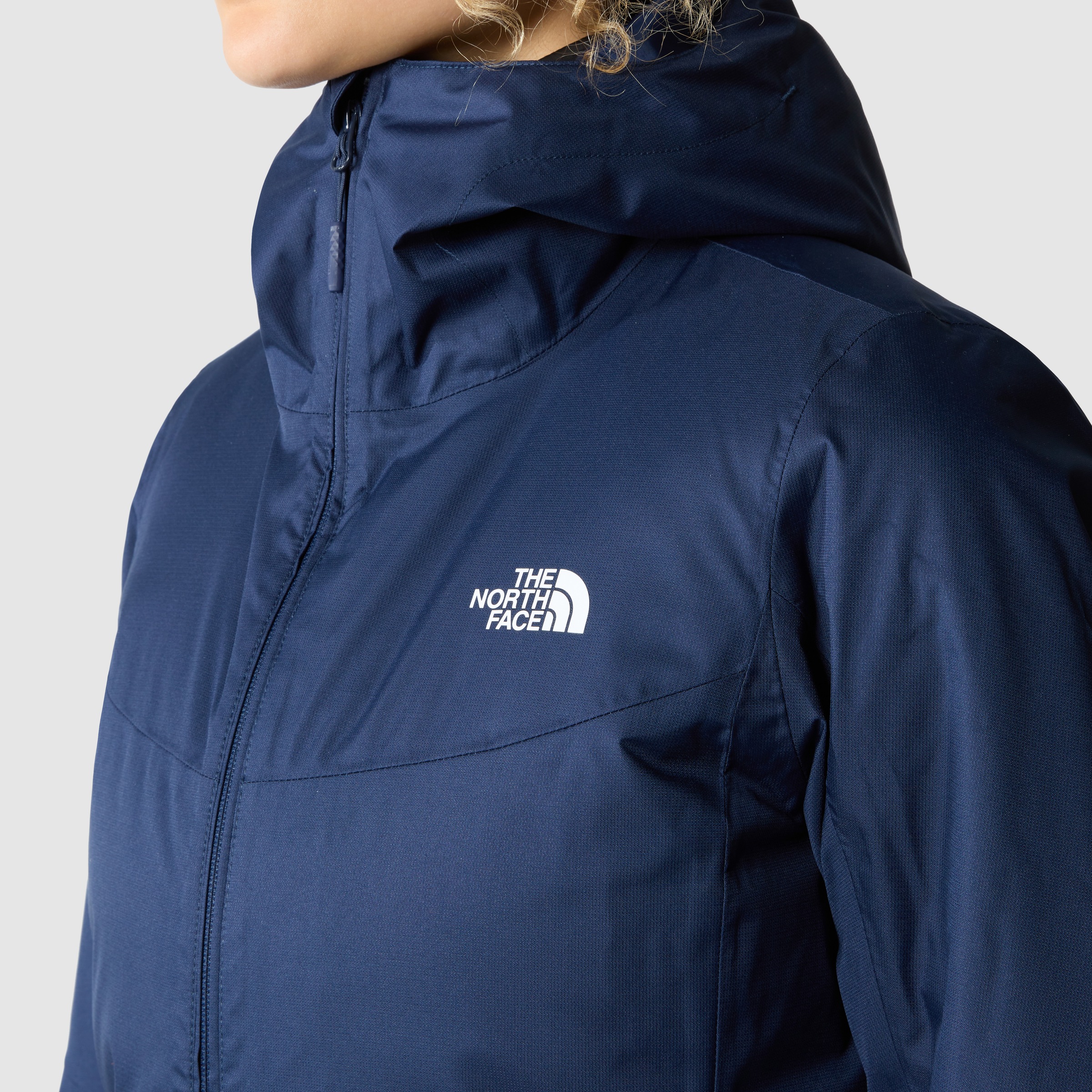 The North Face Funktionsjacke »W QUEST INSULATED JACKET«, mit Kapuze, mit Logodruck