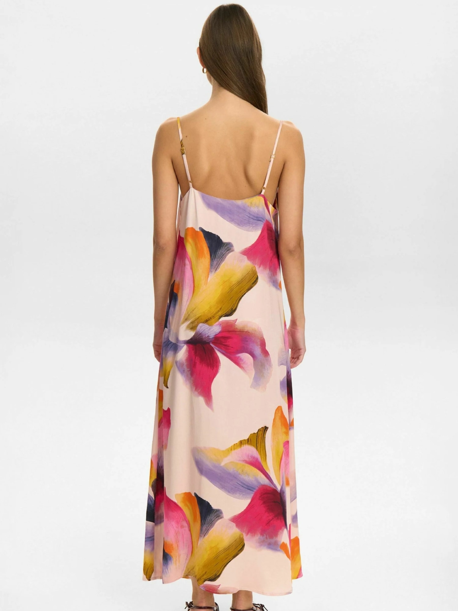nümph Spaghettikleid »Nümph Slip dress NUBOTANICA«