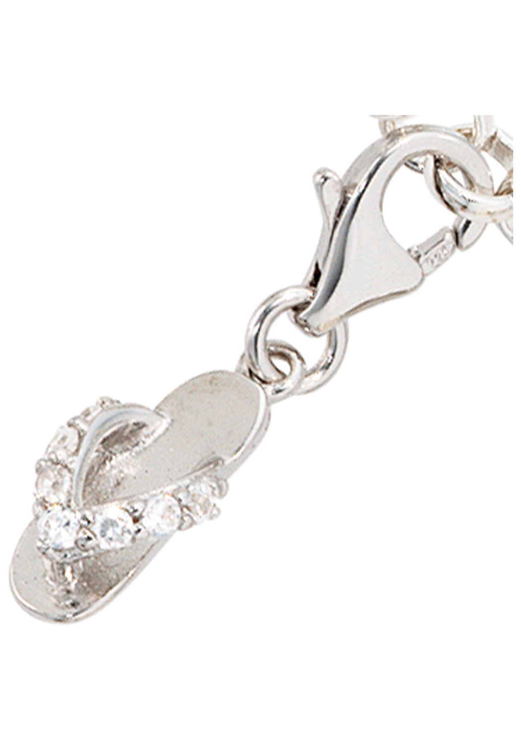 JOBO Charm-Einhänger »Flip-Flop« 925 Silber...