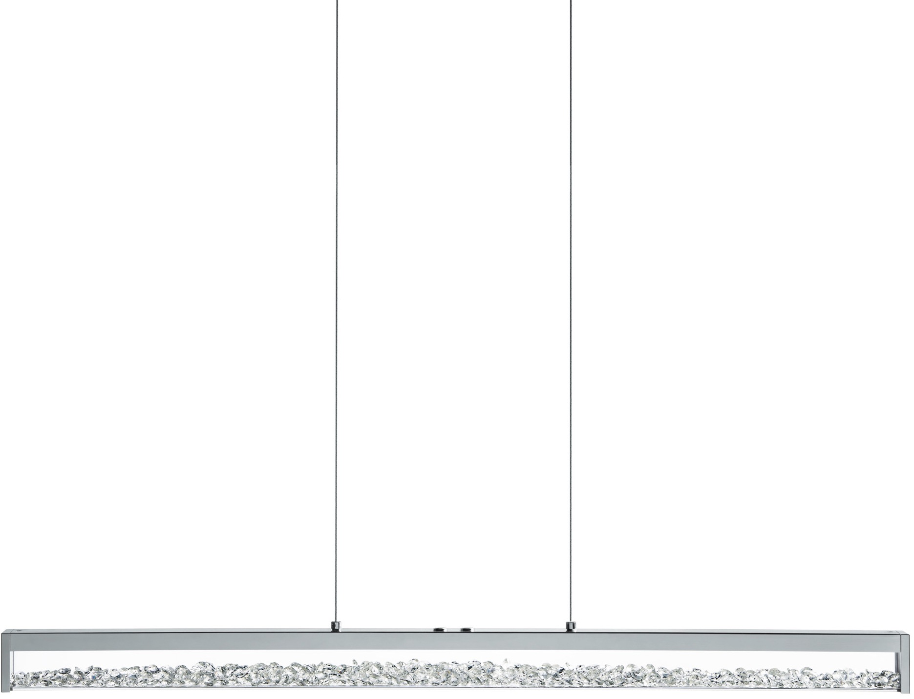 EGLO Pendelleuchte CARDITO 1, LED-Board, Extra-Warmweiß-Kaltweiß-Neutralweiß-Tageslichtweiß-Warmweiß, Hängeleuchte, LED tauschbar, CCT