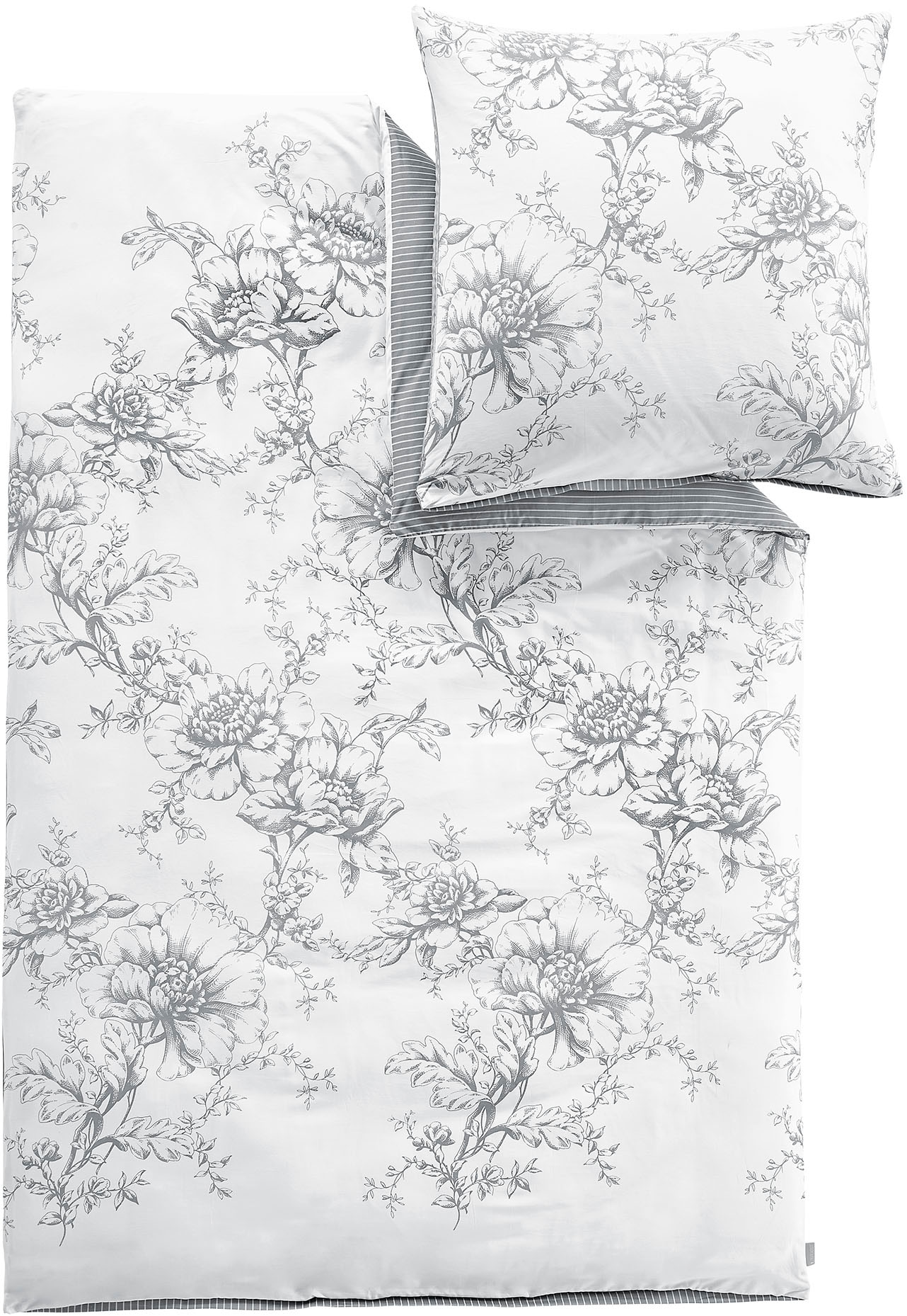 Zeitgeist Wendebettwäsche "Kai in Gr. 135x200 oder 155x220 cm" 2 Stk. mit B günstig online kaufen