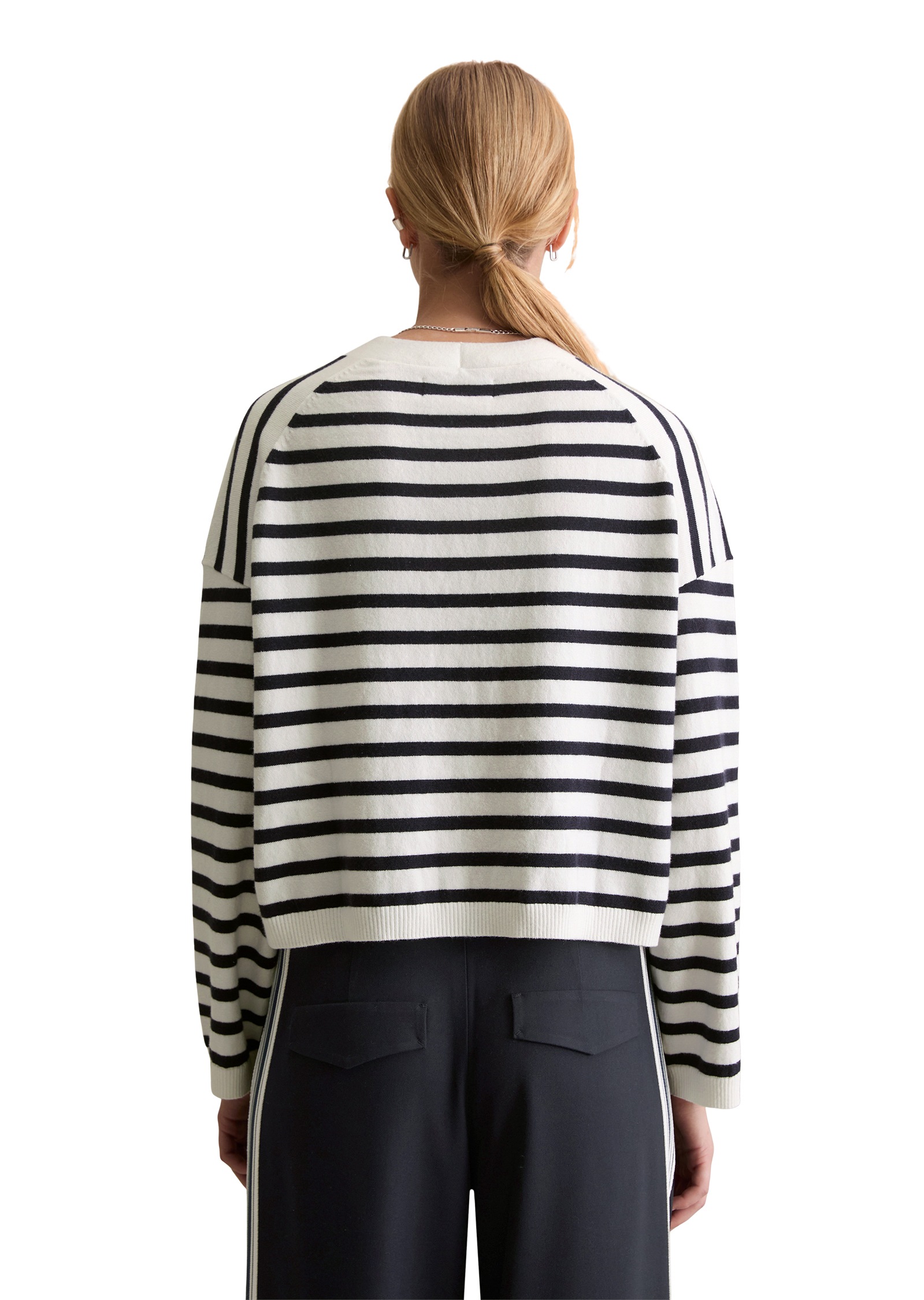 Marc OPolo DENIM Cardigan "relaxed fit aus Soft Cotton Stretch" günstig online kaufen