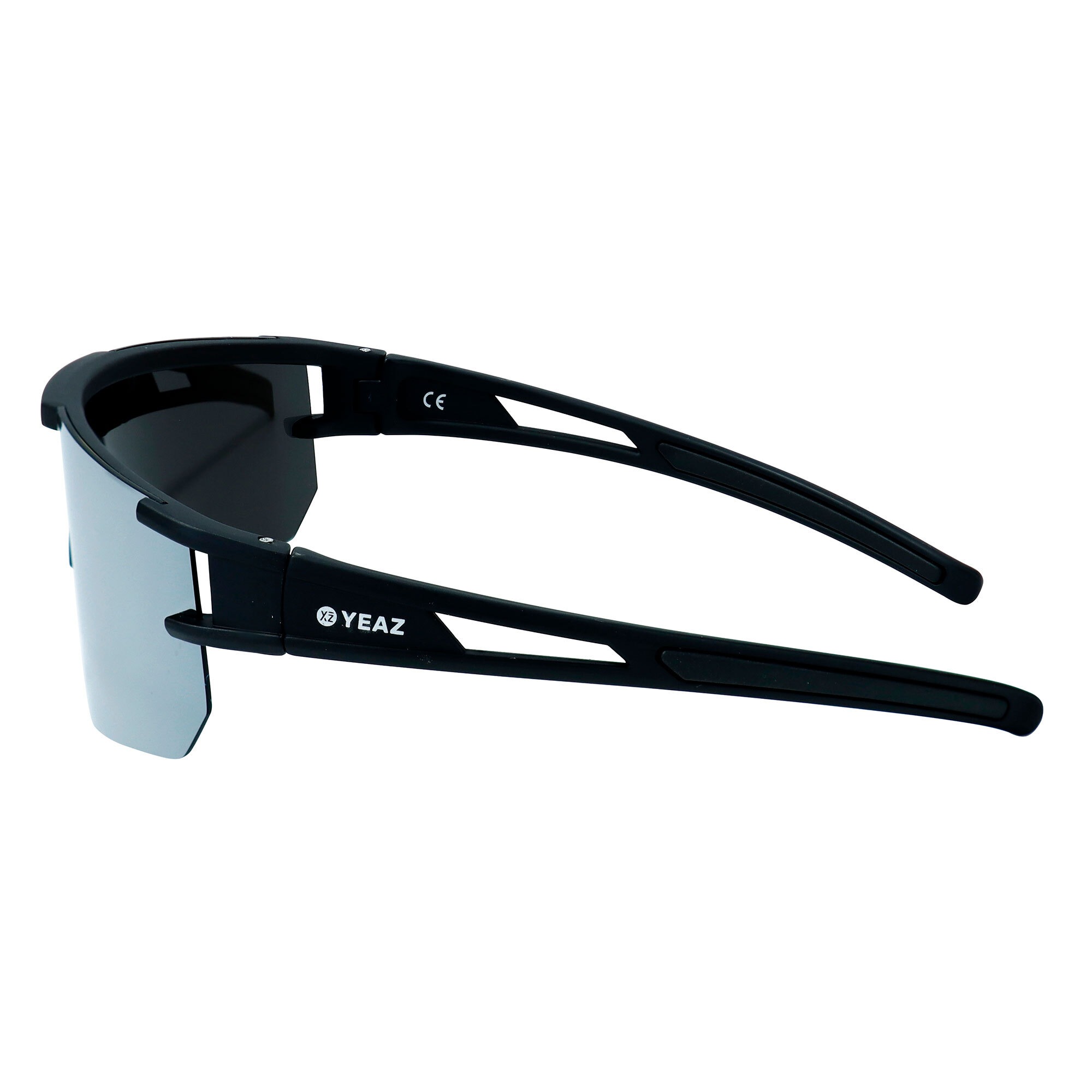 YEAZ Sportbrille »Sport-Sonnenbrille Black/Silver Mirror SUNSPARK«