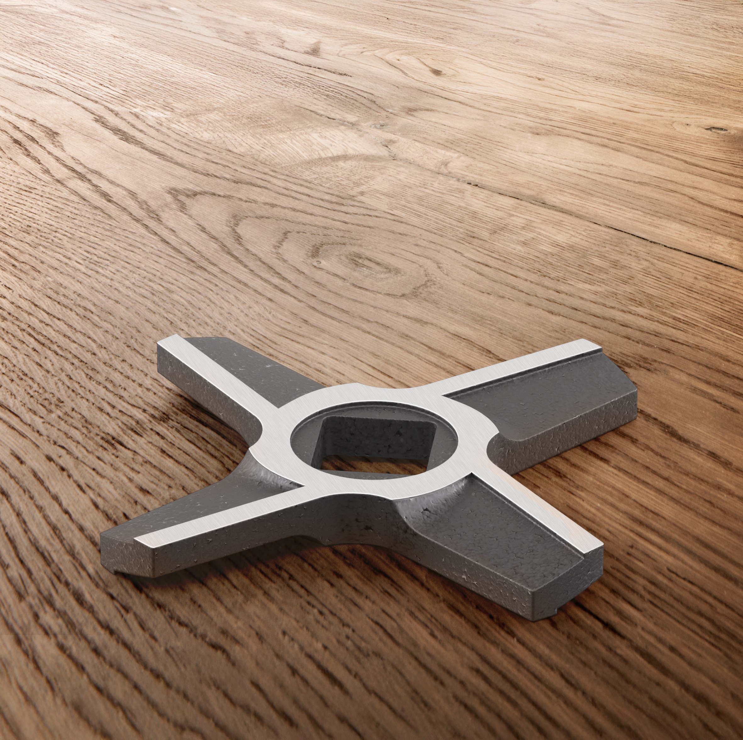 BOSCH Schneidmesser »MWZS608K Zubehör f. Fleischwolf Serie 6, 2 Schneiden« Edelstahl, spülmaschinenfest