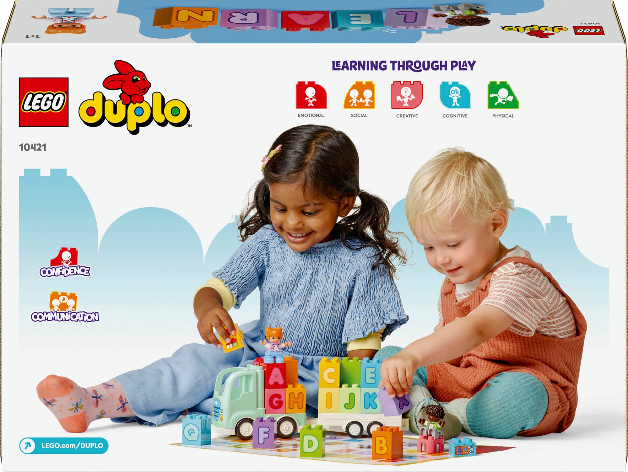 LEGO® Konstruktionsspielsteine »ABC-Lastwagen (10421), LEGO DUPLO Town«, (36 St.), Made in Europe