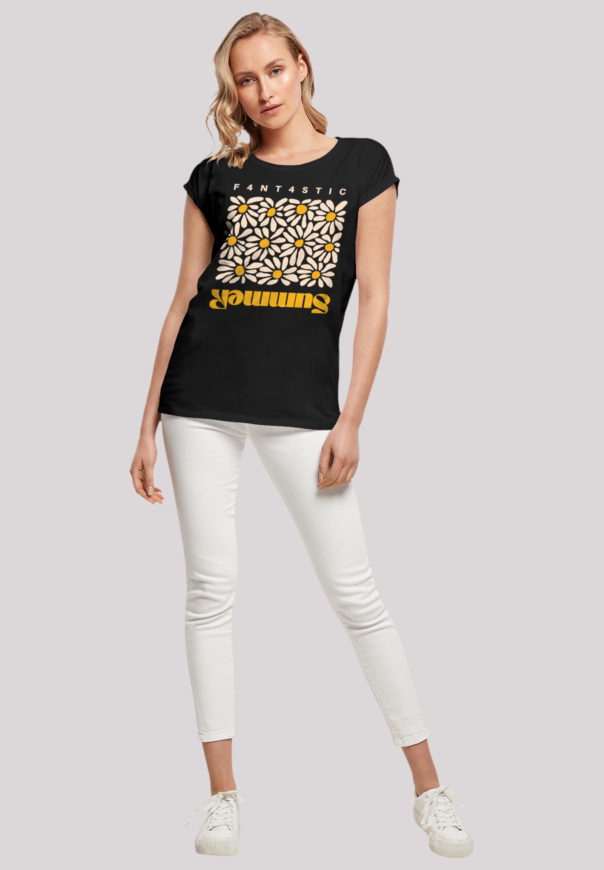 F4NT4STIC T-Shirt »Summer Sunflower«, Print