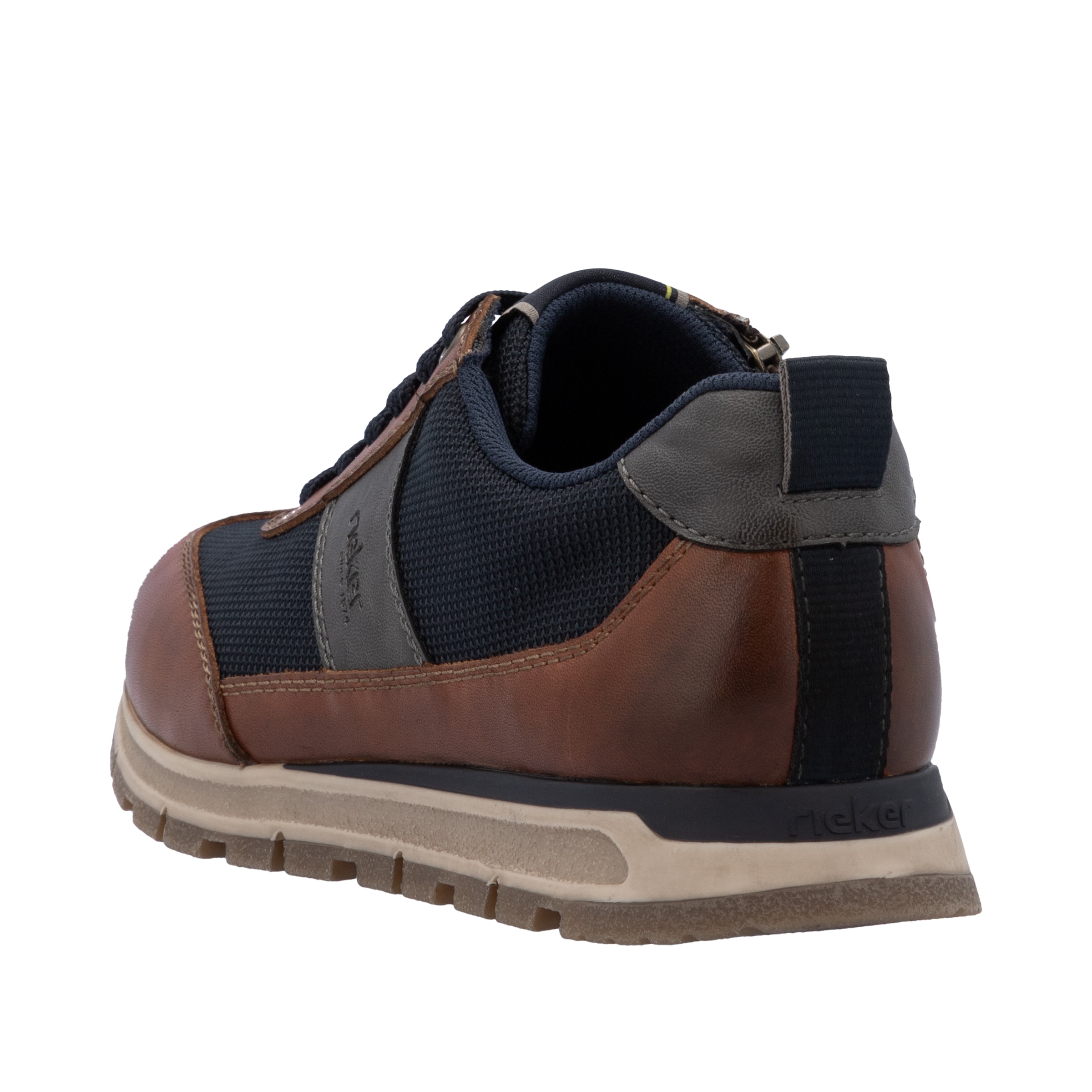 Rieker Sneaker, Schnürschuh, Halbschuh, Casual-Sneaker mit gep. Schaftrand