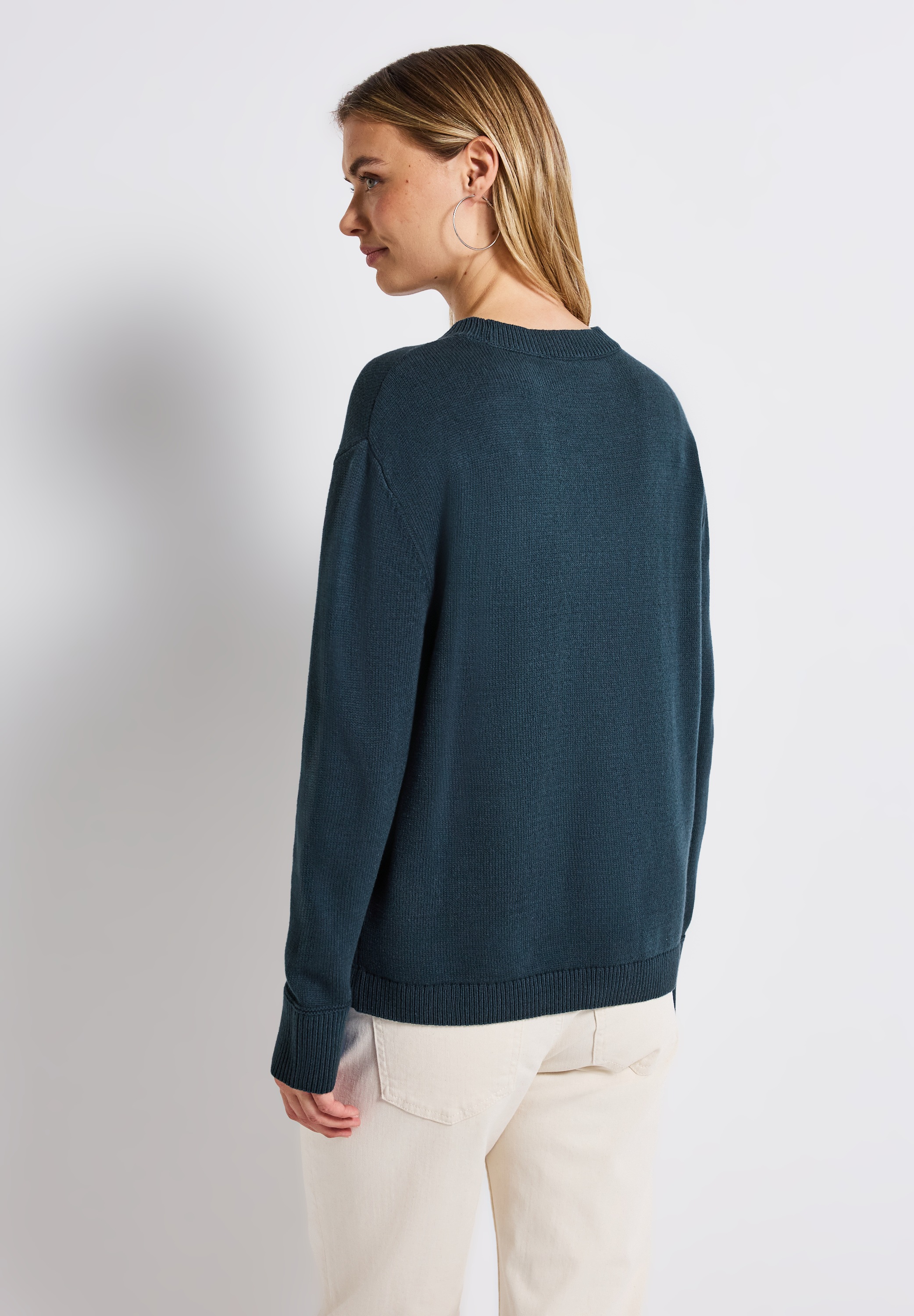 STREET ONE Strickpullover, im soften Baumwoll-Mix günstig online kaufen