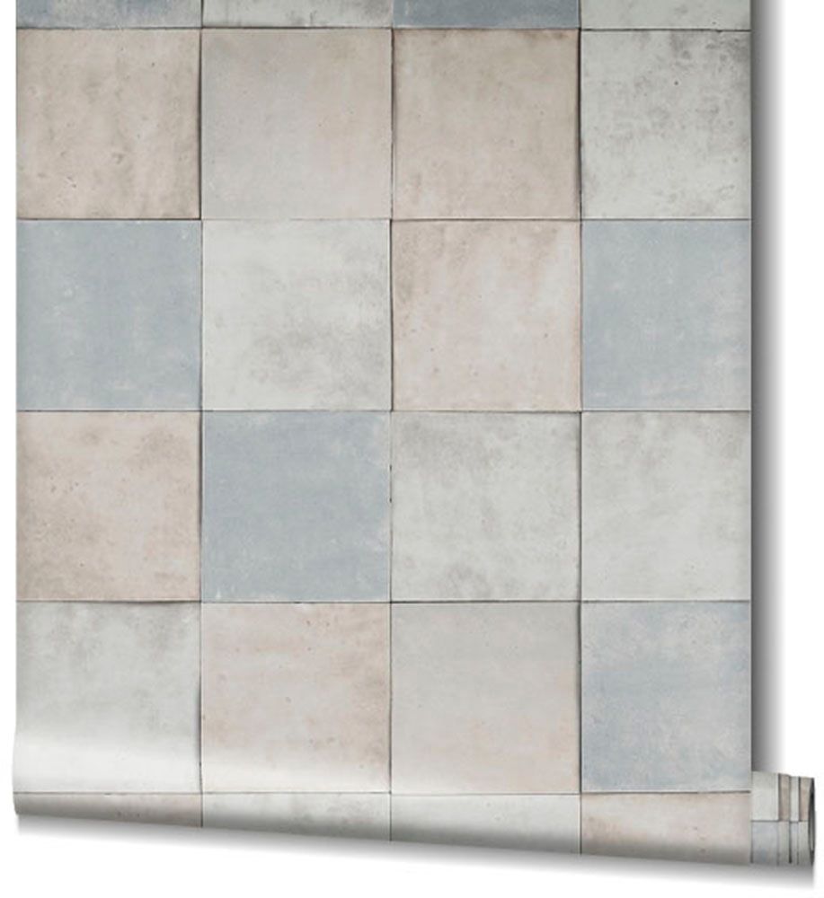 Marburg Fototapete »Tile«, matt, moderne Tapete für Wohnzimmer Schlafzimmer Küche