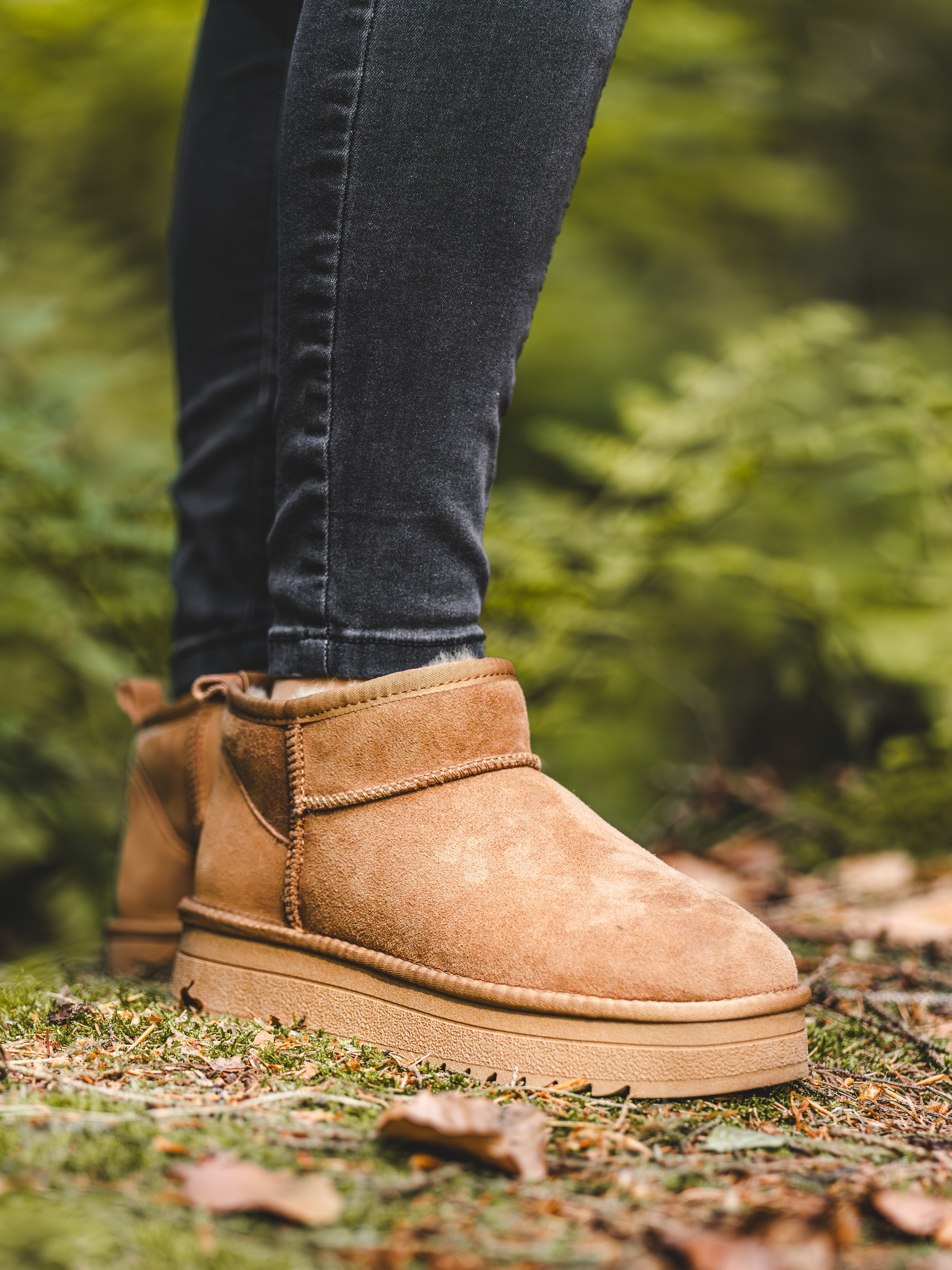 Winterboots ARA "ALASKA Short", Damen, Gr. 39, braun (cognac short), Lammfell, Veloursleder, unifarben, Schuhe Winterboots, Schlupfboots, Snowboots, Winterboots mit Anziehlasche 3