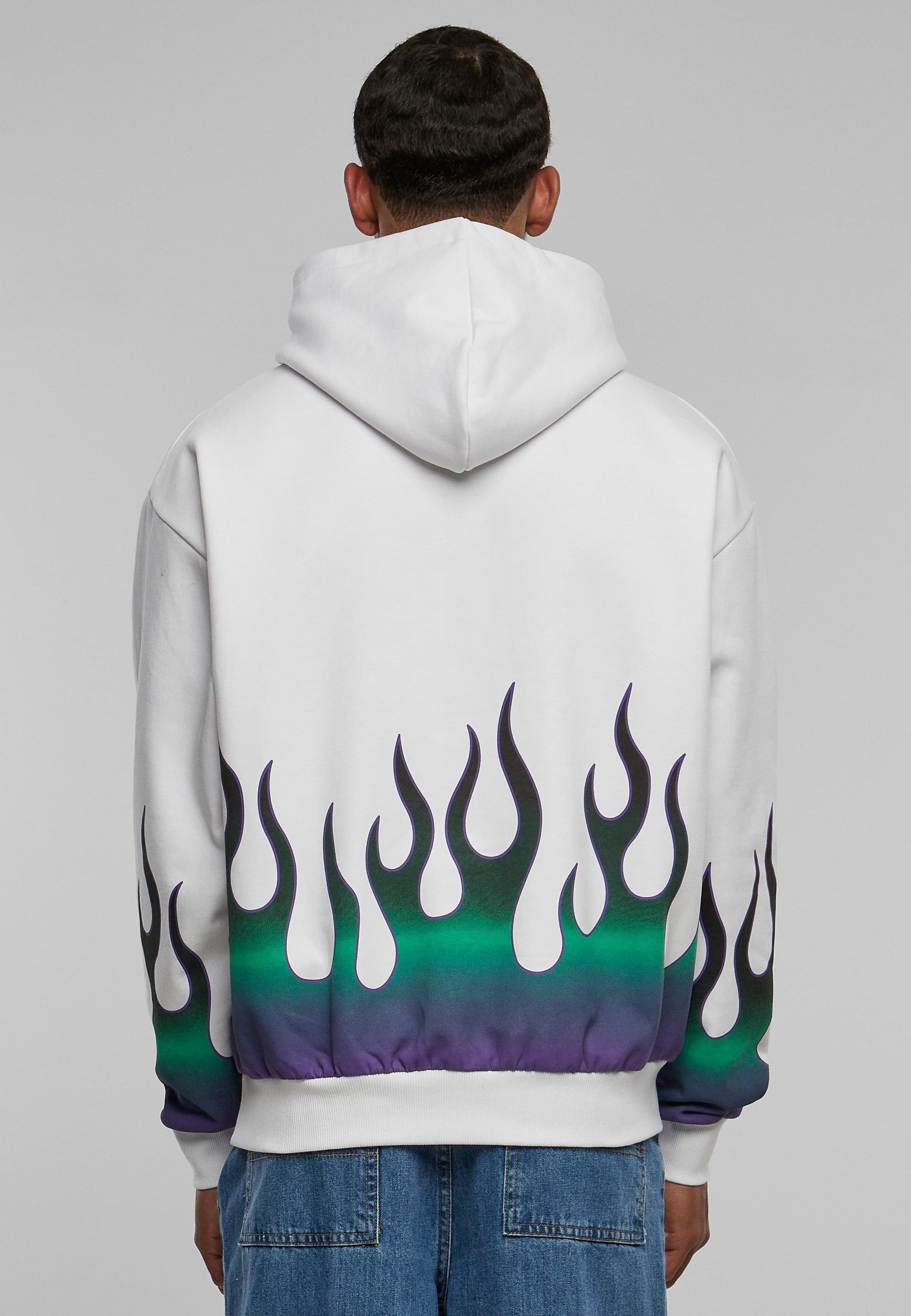 Karl Kani Kapuzensweatshirt »Karl Kani Herren KM233-005-1 KK Small Signature Flame Os Hoodie«, (1 tlg.)