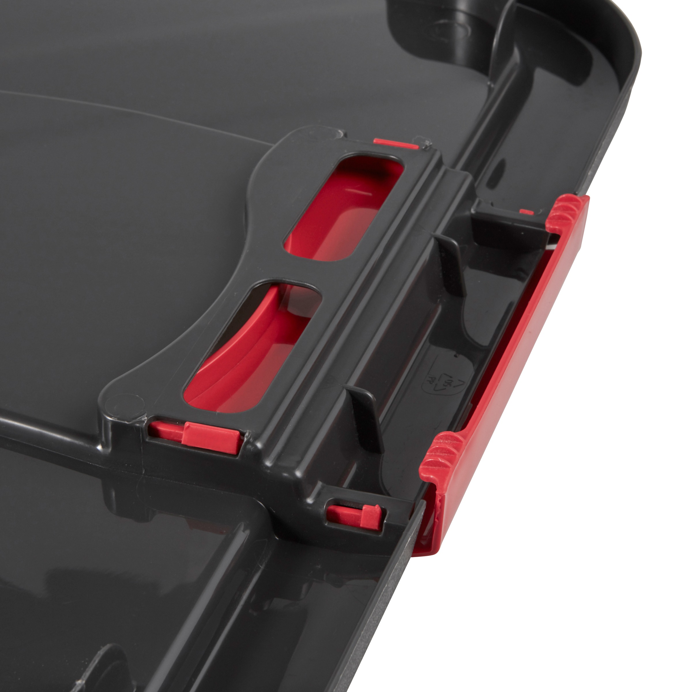 keeeper Transportbehälter »eckhart, 4er Set Transporbox, 33 L, 79,5 x 39,5 x 17 cm« 39,5 cm breit 17 cm hoch 79,5 cm lang Set, 4 Stk. tlg. seitl. Clips, Griffe am Boden, stoßfeste Seitenwände, robuster Deckel