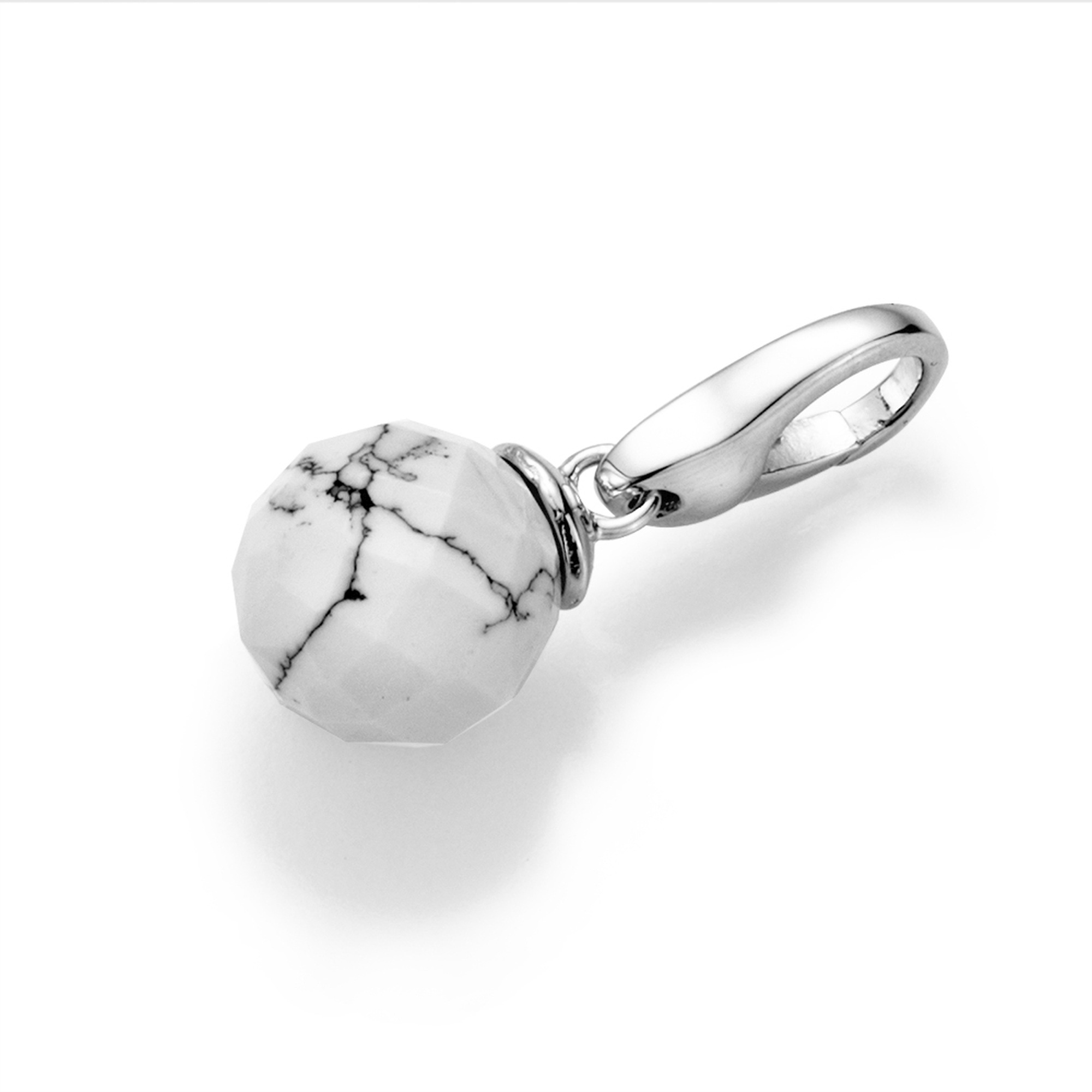 GIORGIO MARTELLO MILANO Charm Kugel »Howlith Kugel su Symbolkr...