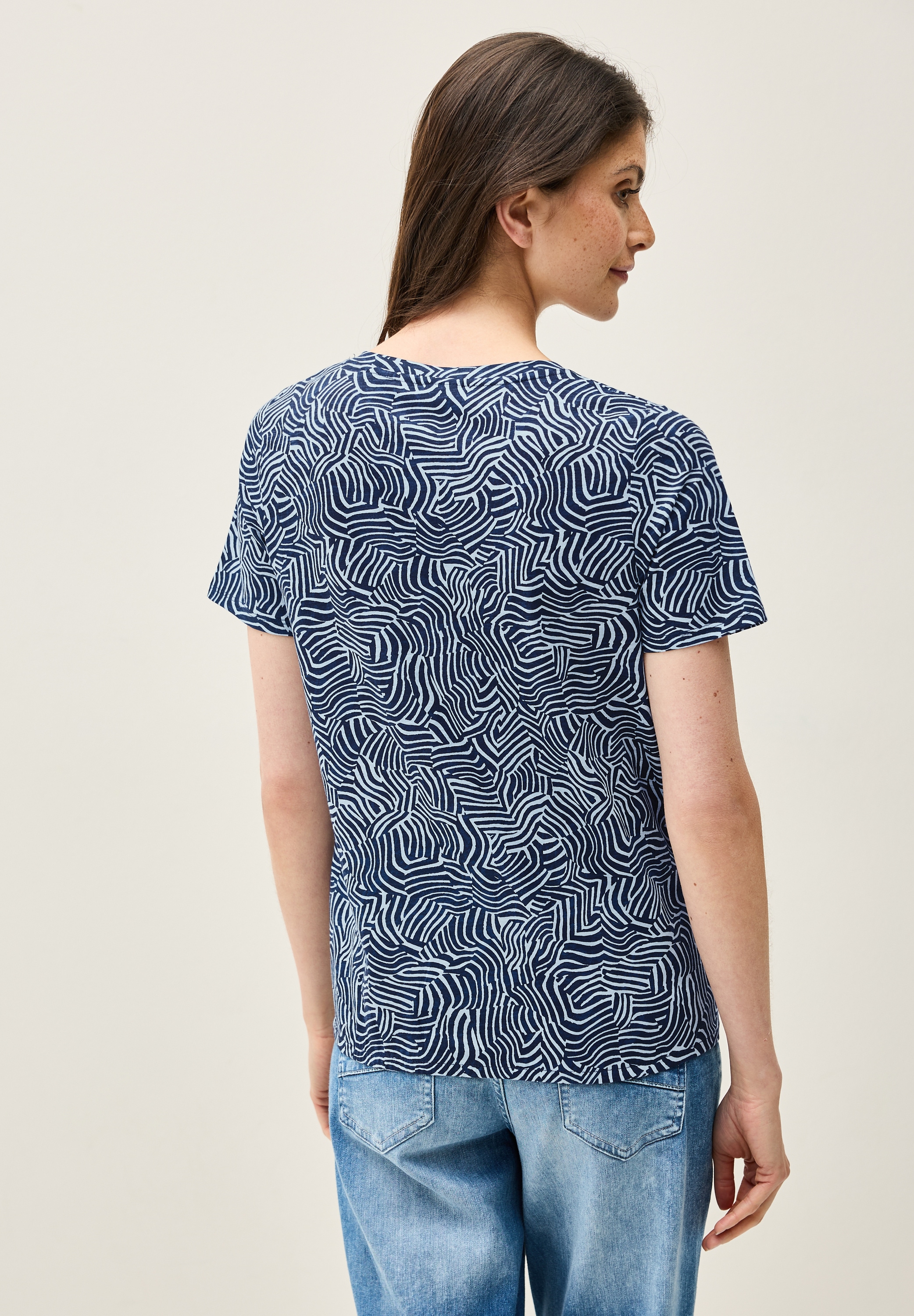 Cecil T-Shirt, aus reiner Baumwolle