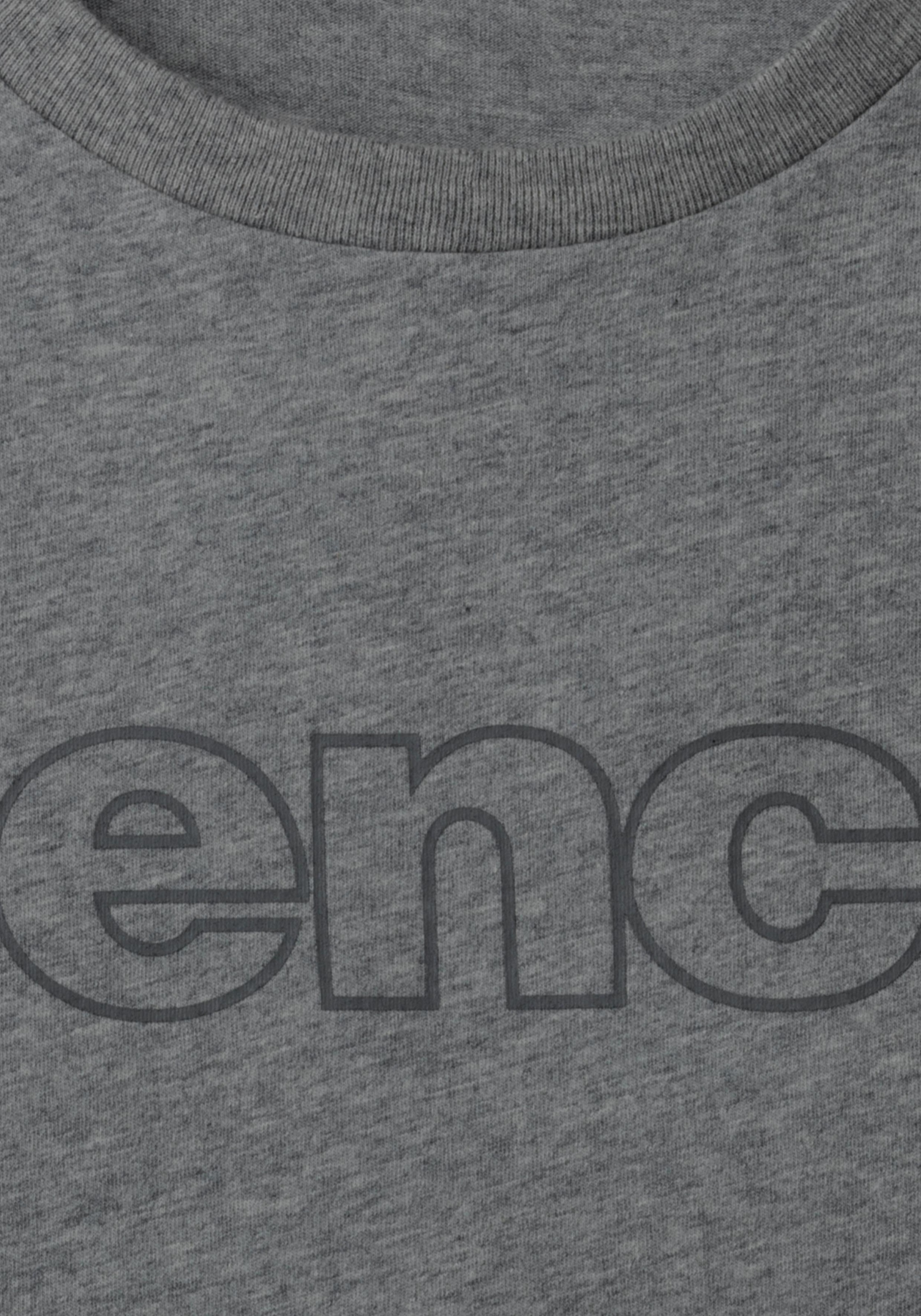 Bench. Loungewear Langarmshirt, (2 tlg.), mit Bench. Print vorn
