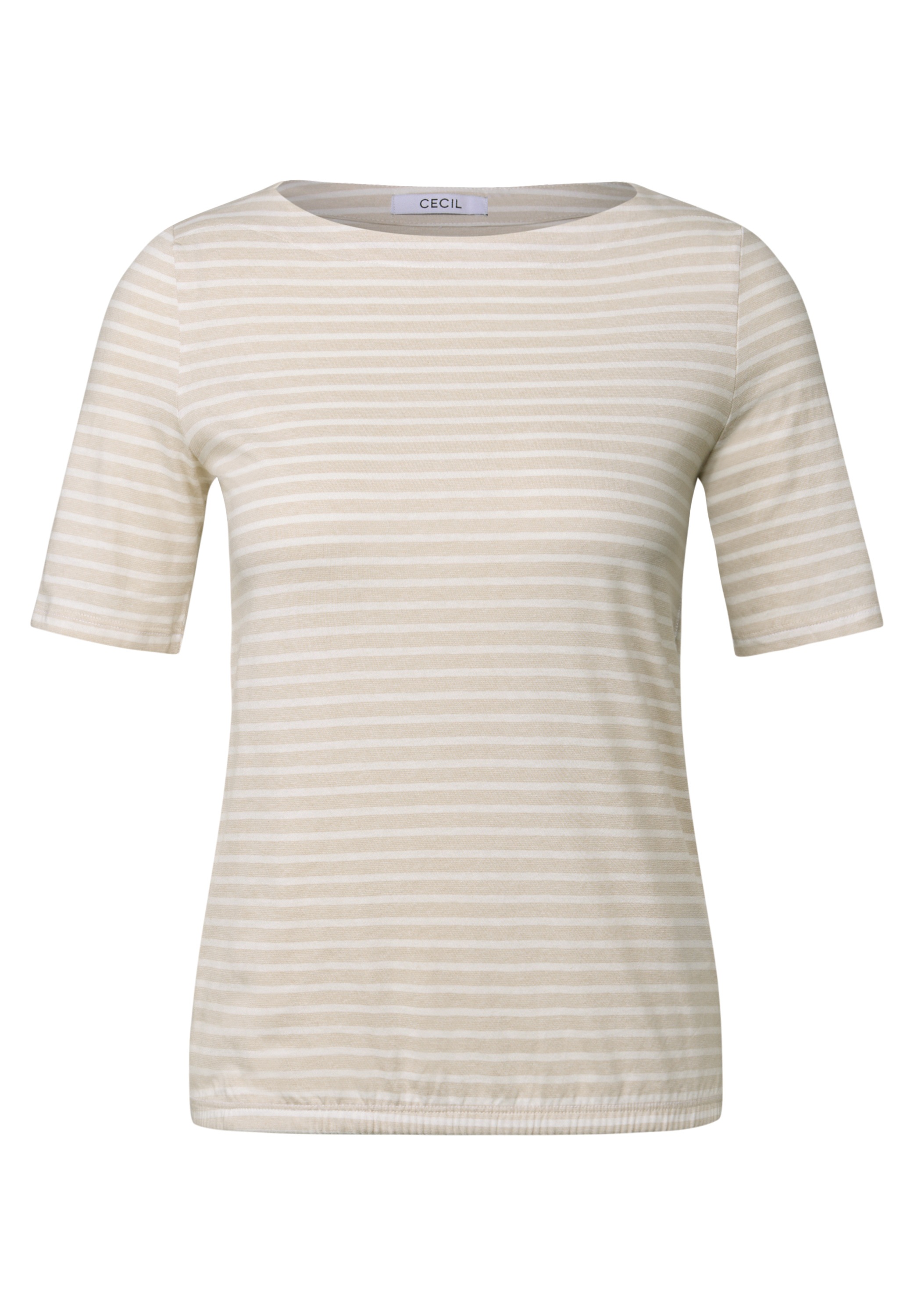 Cecil Rundhalsshirt, aus reiner Baumwolle
