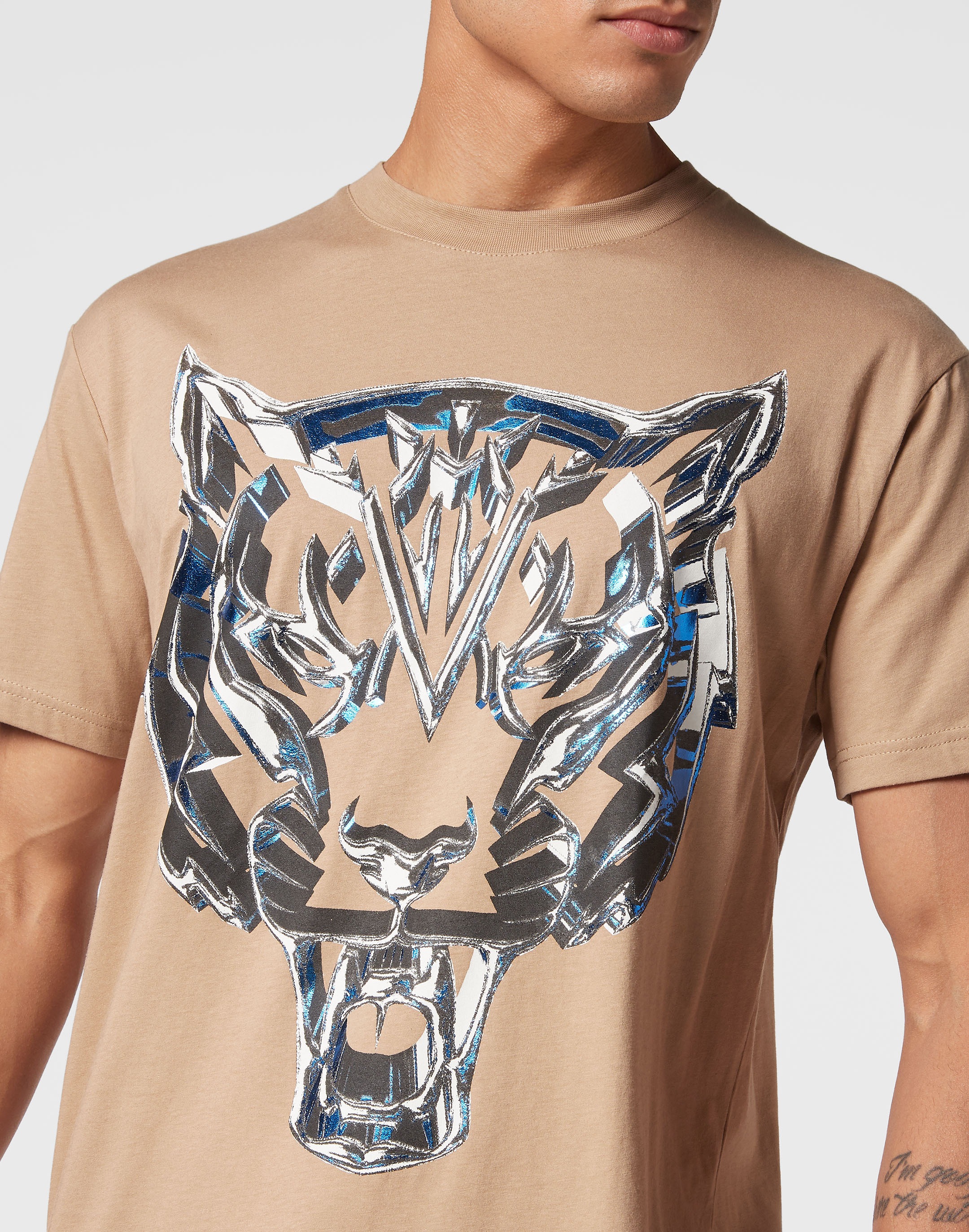 PLEIN SPORT T-Shirt »Chrome Tiger«