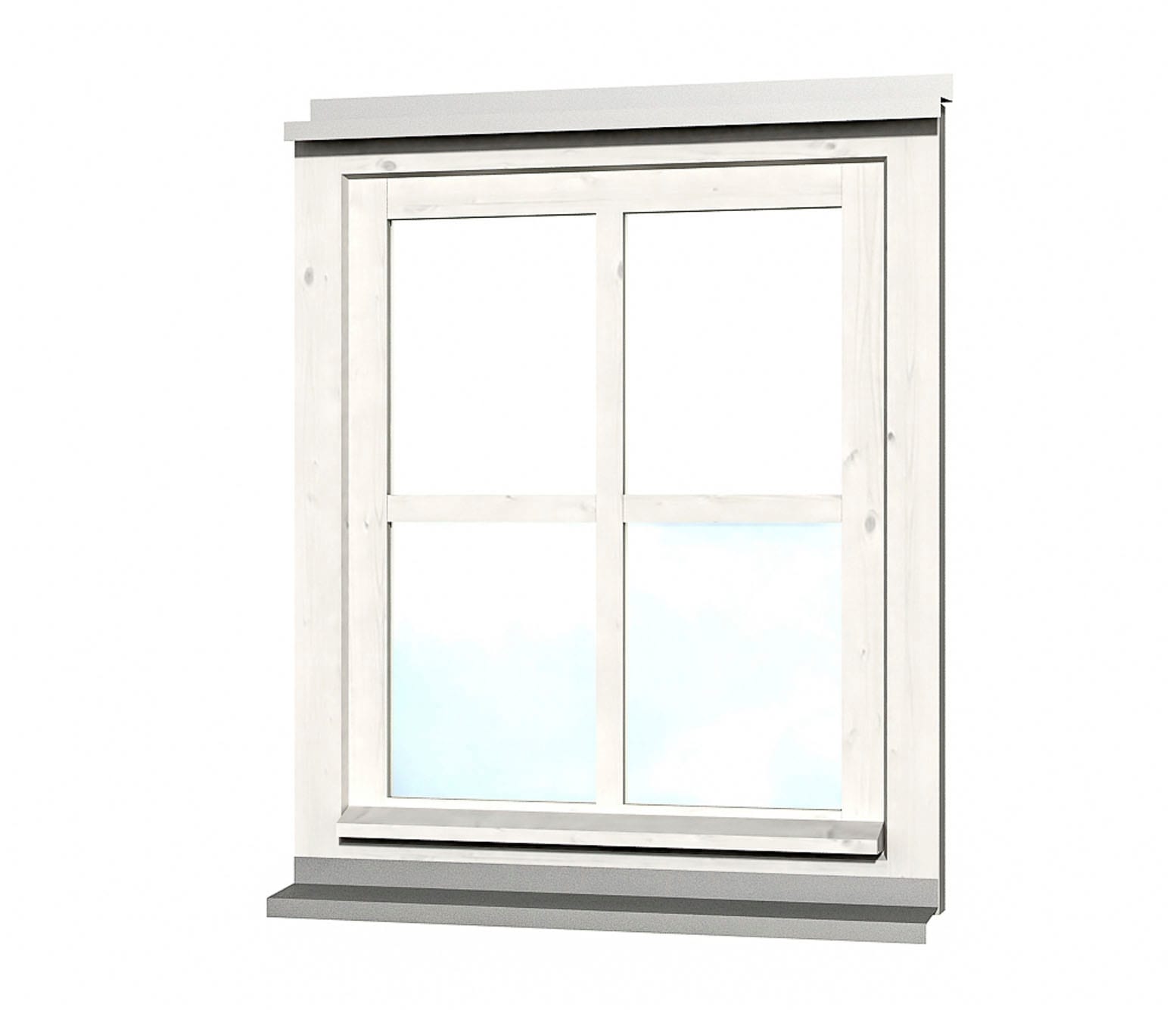 Skanholz Fenster "Einzelfenster" für Carports, 69,1 x 82,1 cm günstig online kaufen