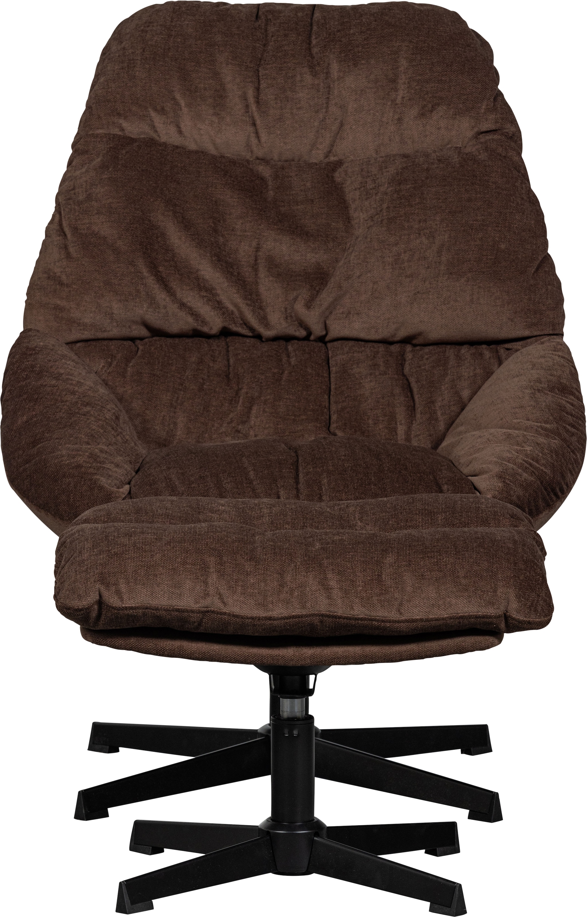 WOOOD Drehsessel »Yaro«, mit Hocker, Breite 71 cm