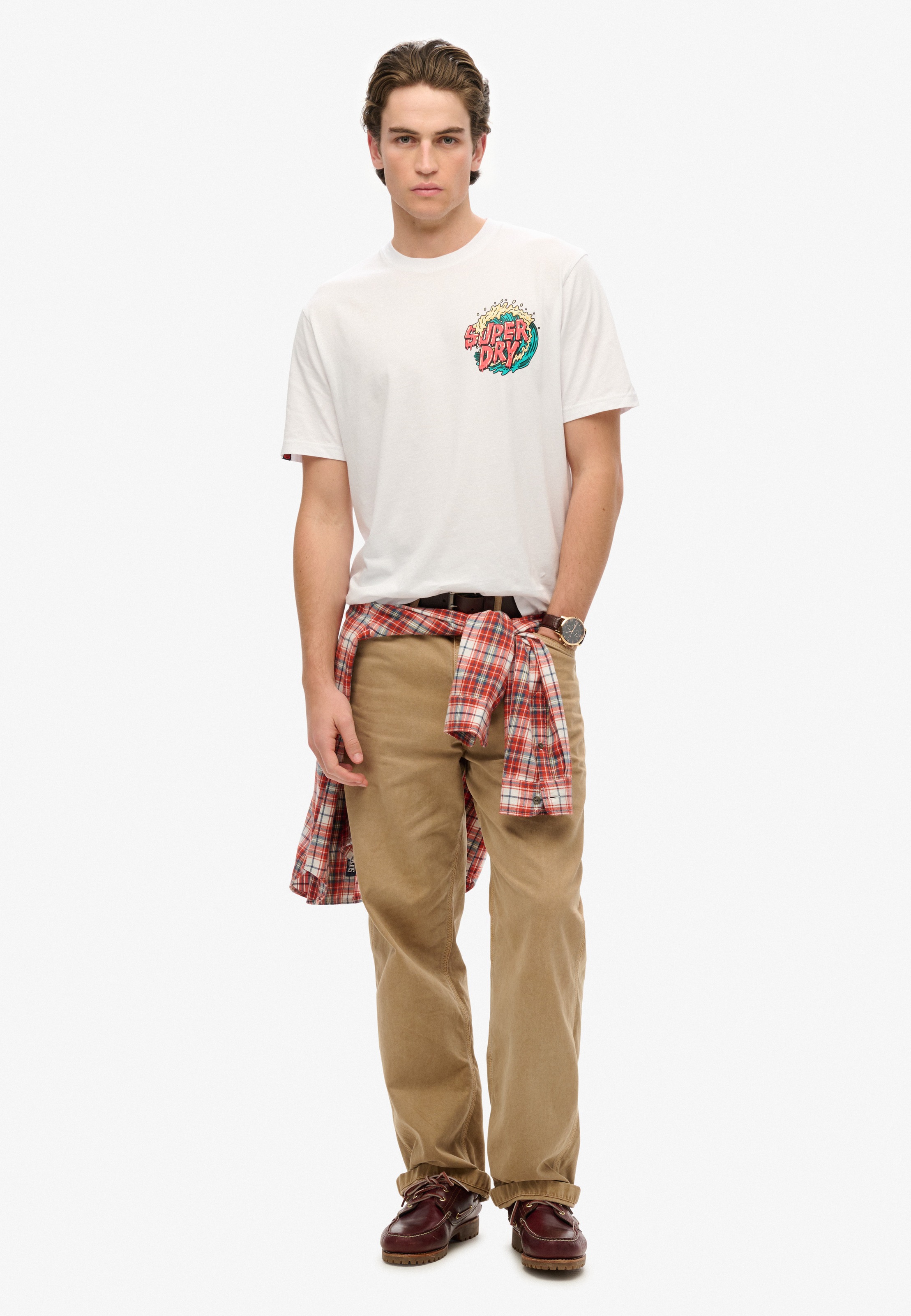 Superdry Rundhalsshirt »OUTDOOR NARRATIVE LOOSE TEE«