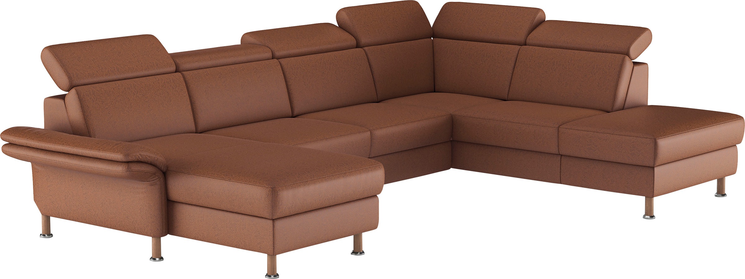 Home affaire Wohnlandschaft "Calypso U-Form" wahlweise mit motorischer Rela günstig online kaufen