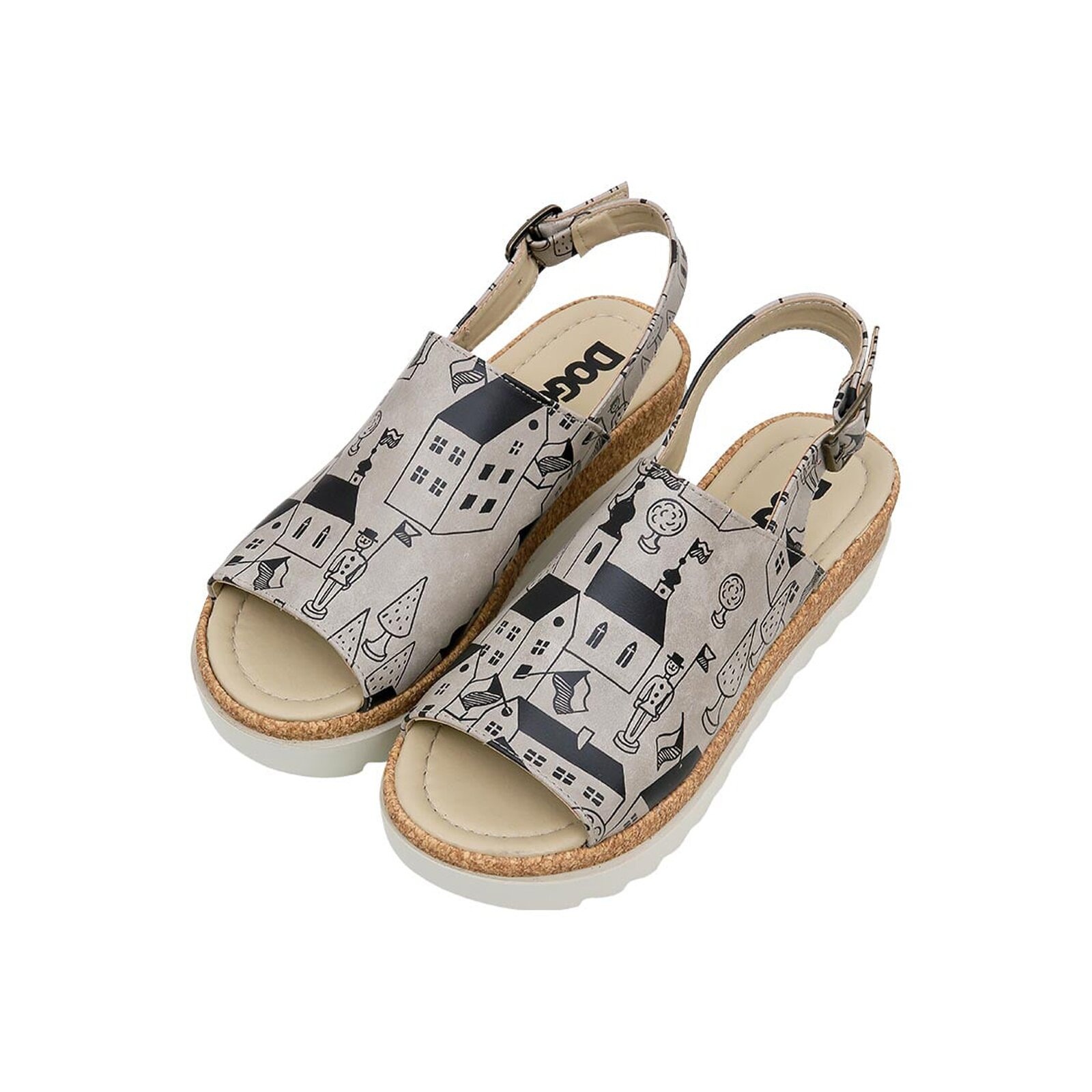 DOGO Sandalette "Gigi Sandale Toy Houses Damen Sandalen", Handgefertigt günstig online kaufen