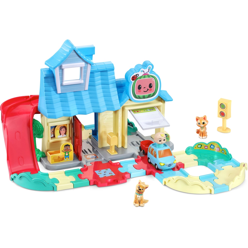 Vtech® Spielwelt »Tut Tut Baby Flitzer, JJs Spielhaus Schienenset«