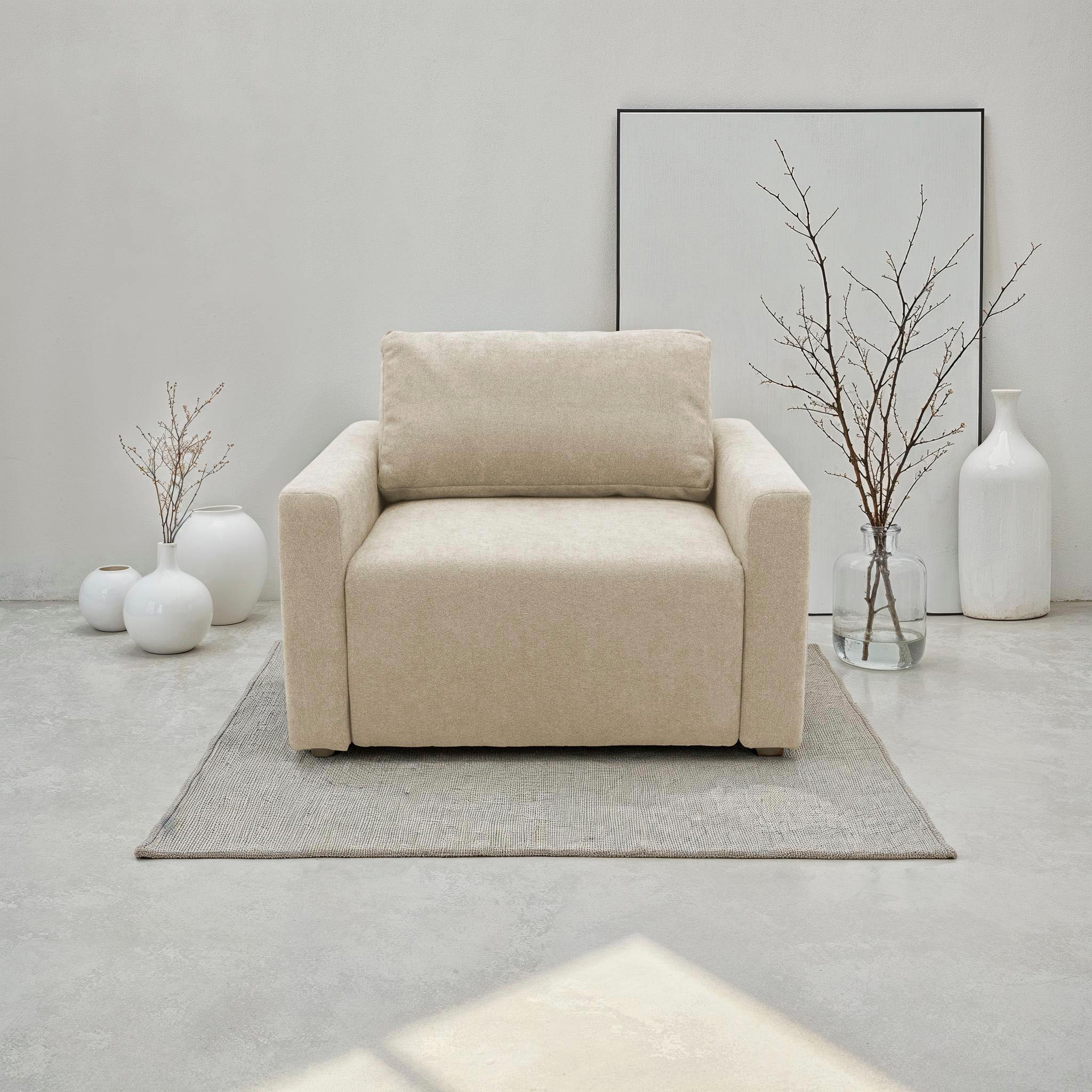 DOMO collection Sessel "Sintra ausklappbar zur Schlaffunktion, mit Rückenki günstig online kaufen