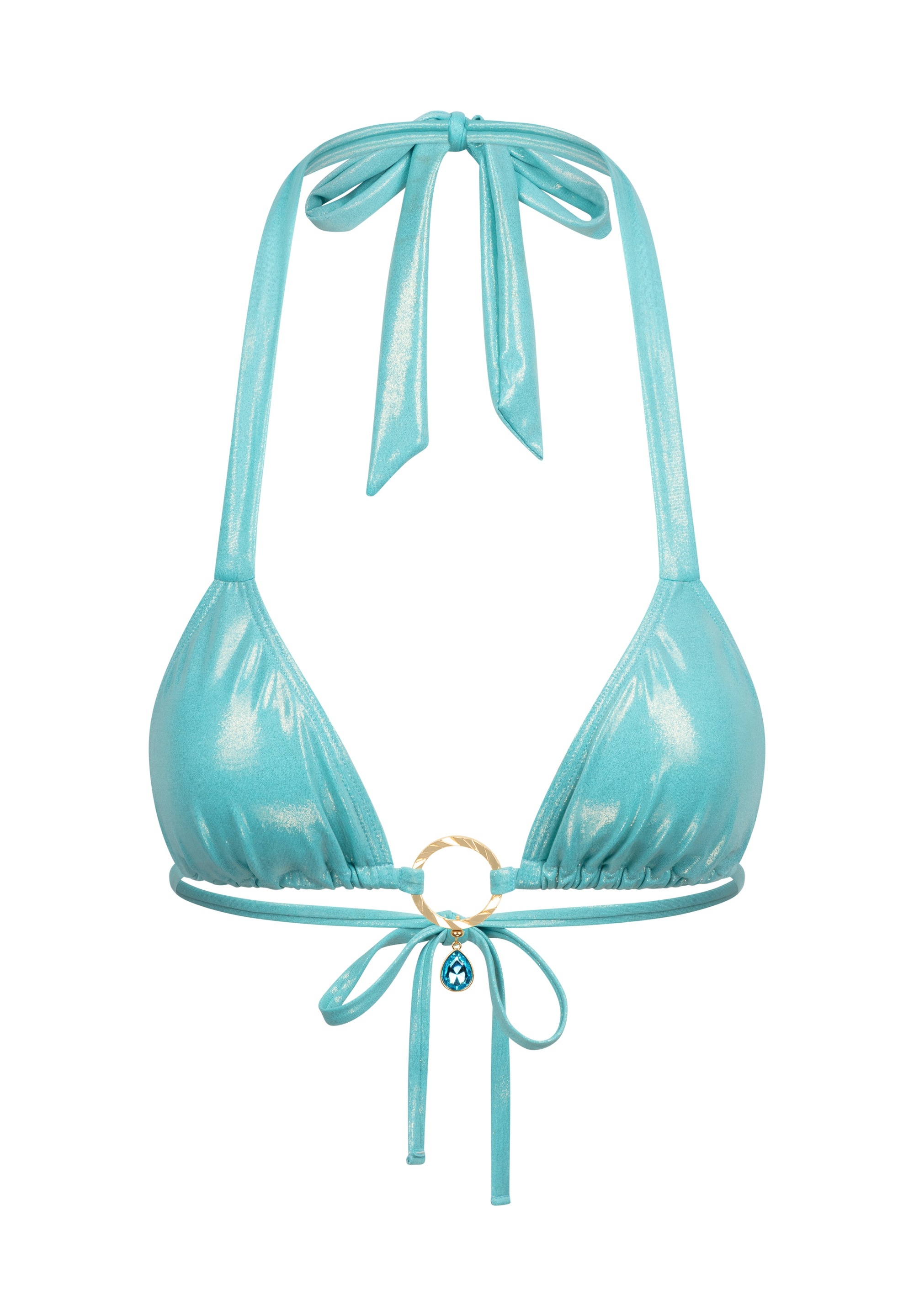 Moda Minx Triangel-Bikini-Top "Mykonos" 1 Stk. tlg. mit Ring-Element und gl günstig online kaufen
