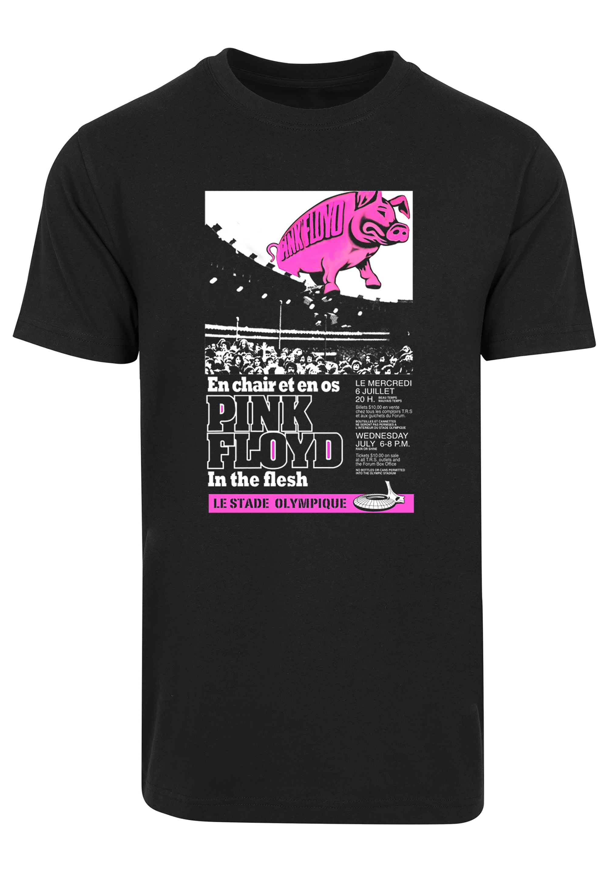 F4NT4STIC T-Shirt "Pink Floyd Le Stade Olympique Rock Metal Musik", Herren, günstig online kaufen