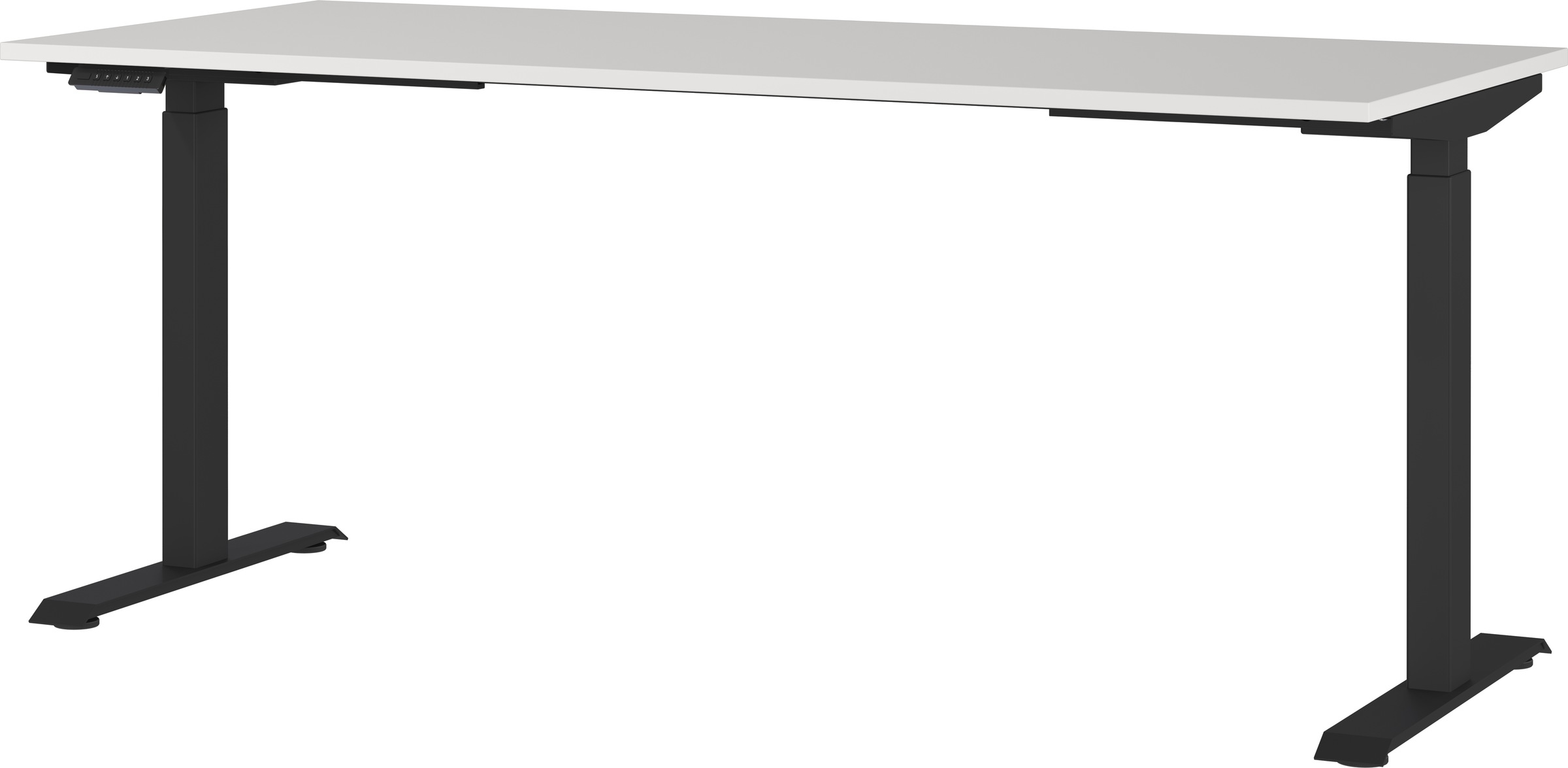 GERMANIA Schreibtisch »GW-Agenda elektrisch höhenverstellbar (72-120 cm)«, mit Memory-Funktion & USB-Ladestation, verschiedenen Breiten