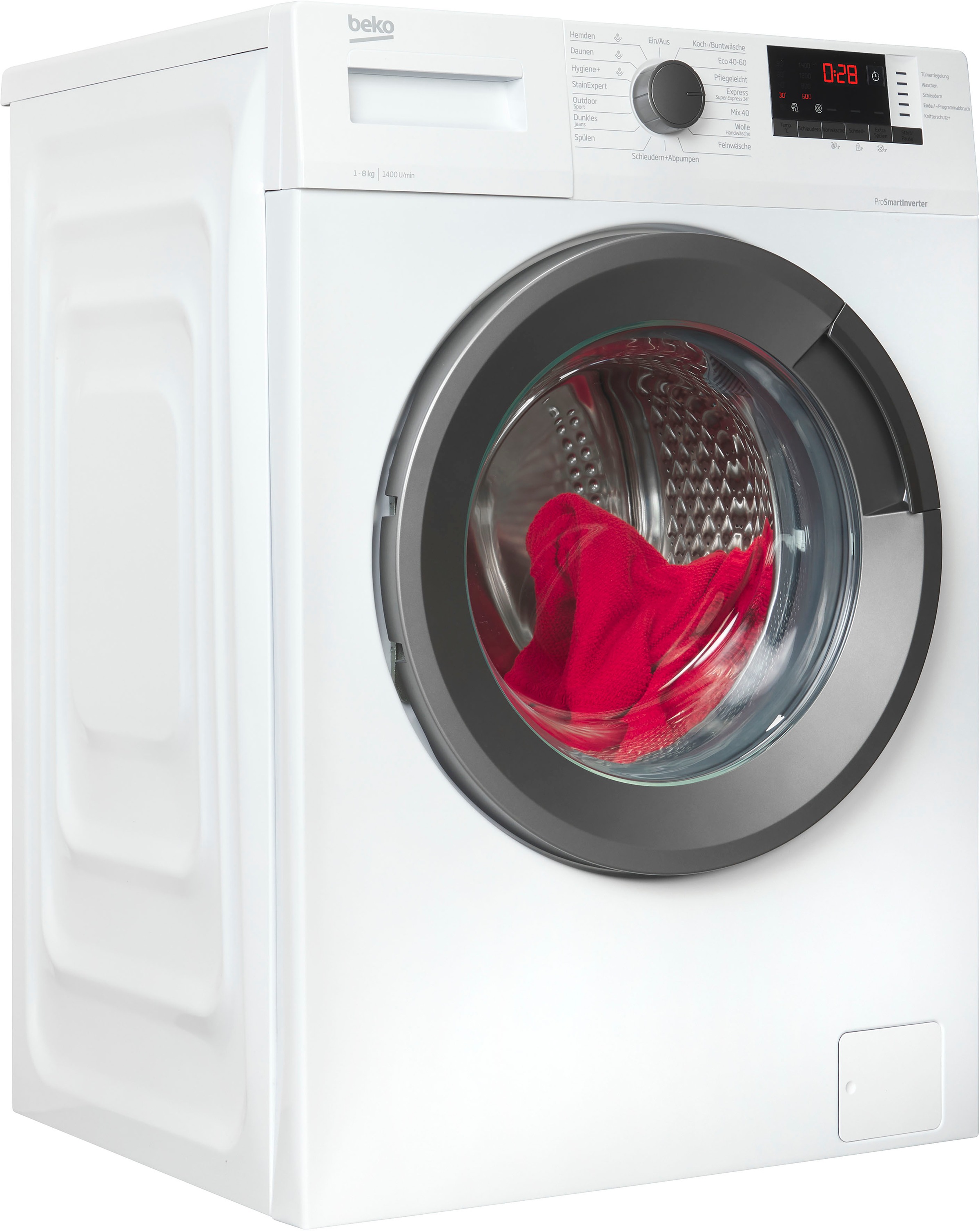 BEKO Waschmaschine "WMO822A 7001440096" 8 kg 1400 U/min Dank SteamCure bese günstig online kaufen