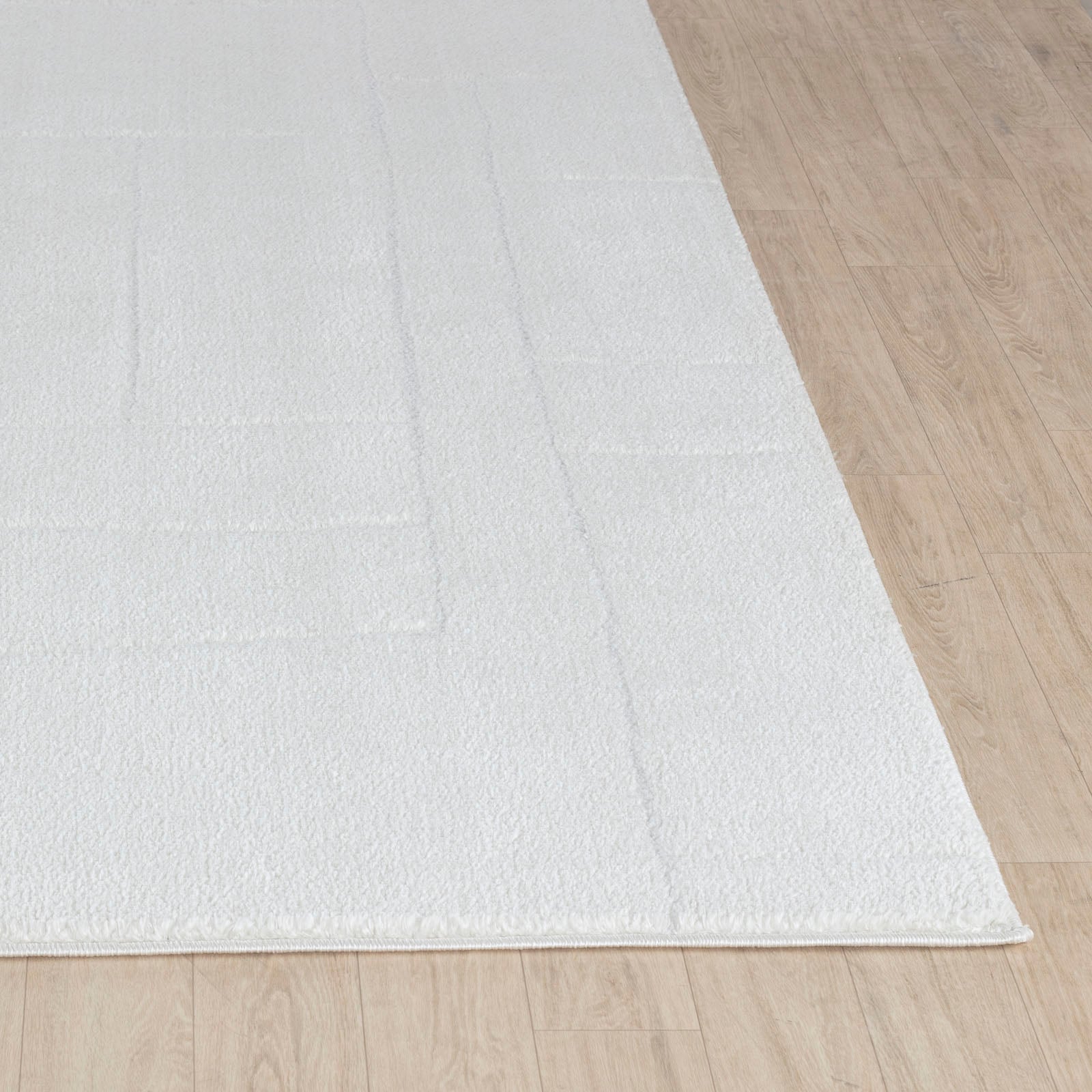 Livabliss Teppich »MONACO«, rechteckig, 14 mm Höhe, Skandinavischer Teppich, Kurzflor Boho-Wohnzimmerteppich