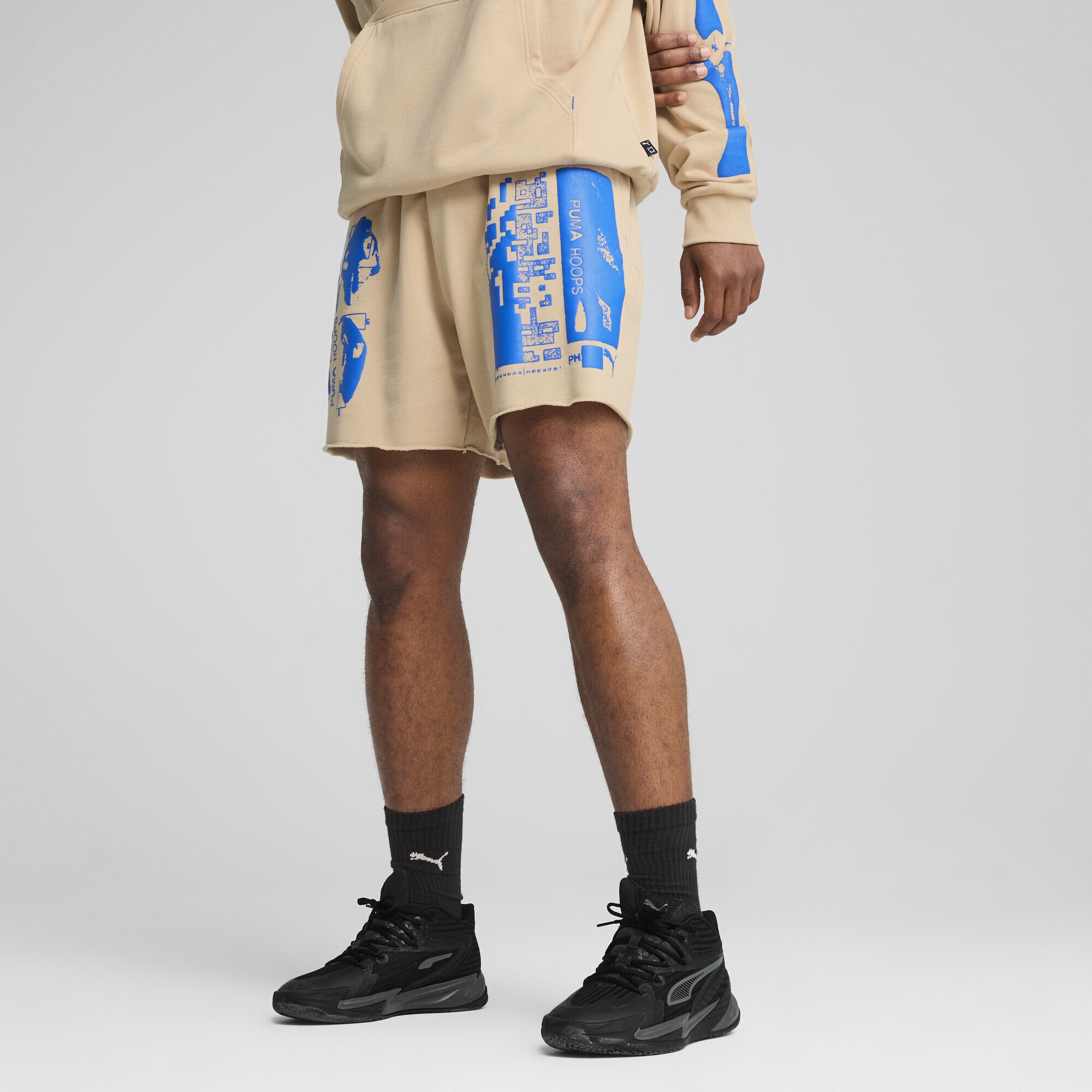 PUMA Shorts »Ancient Roars Terry Basketballshorts Erwachsene«