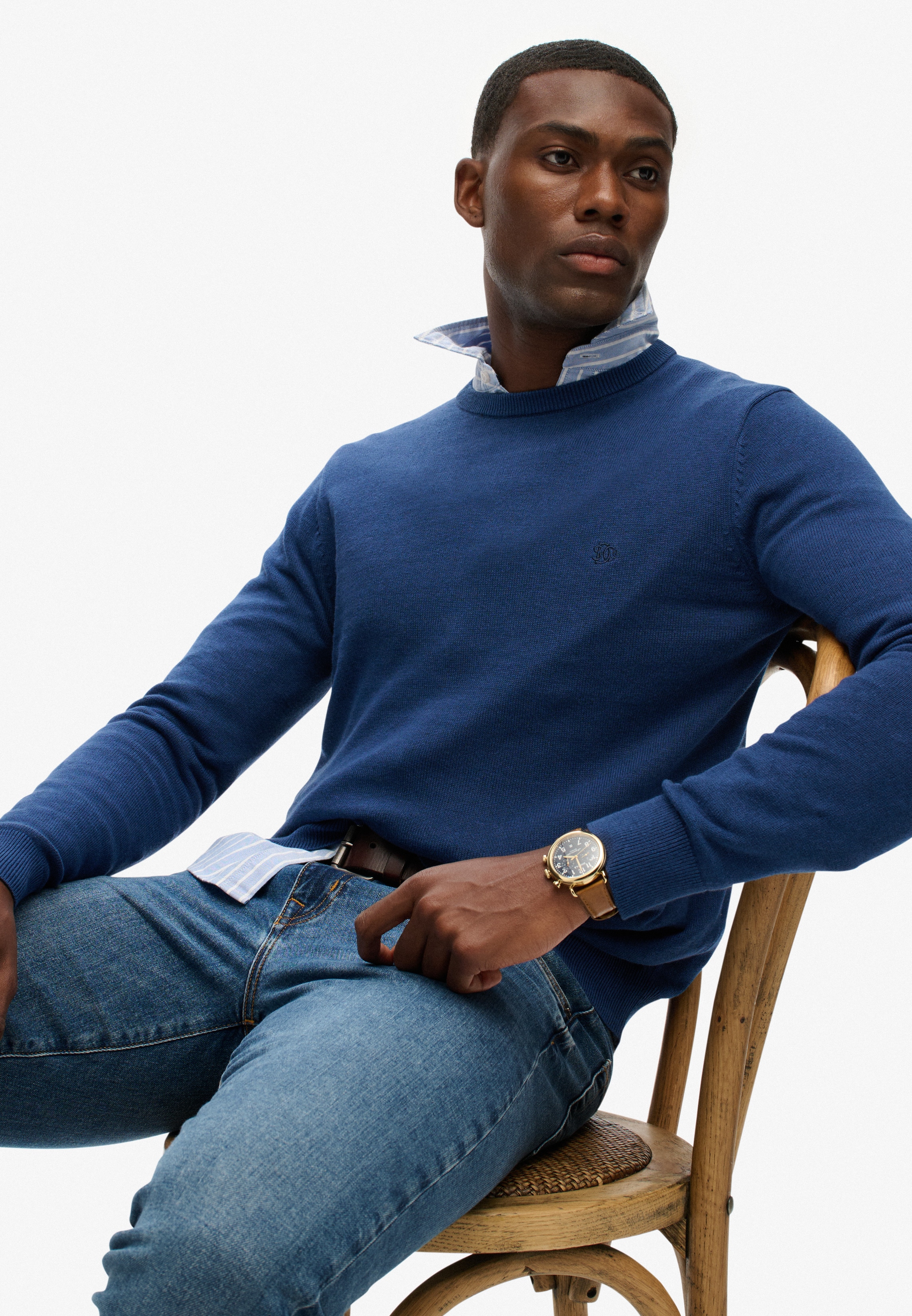 Thumbnail - Superdry Strickpullover "ESSENTIALS COTTON JUMPER"