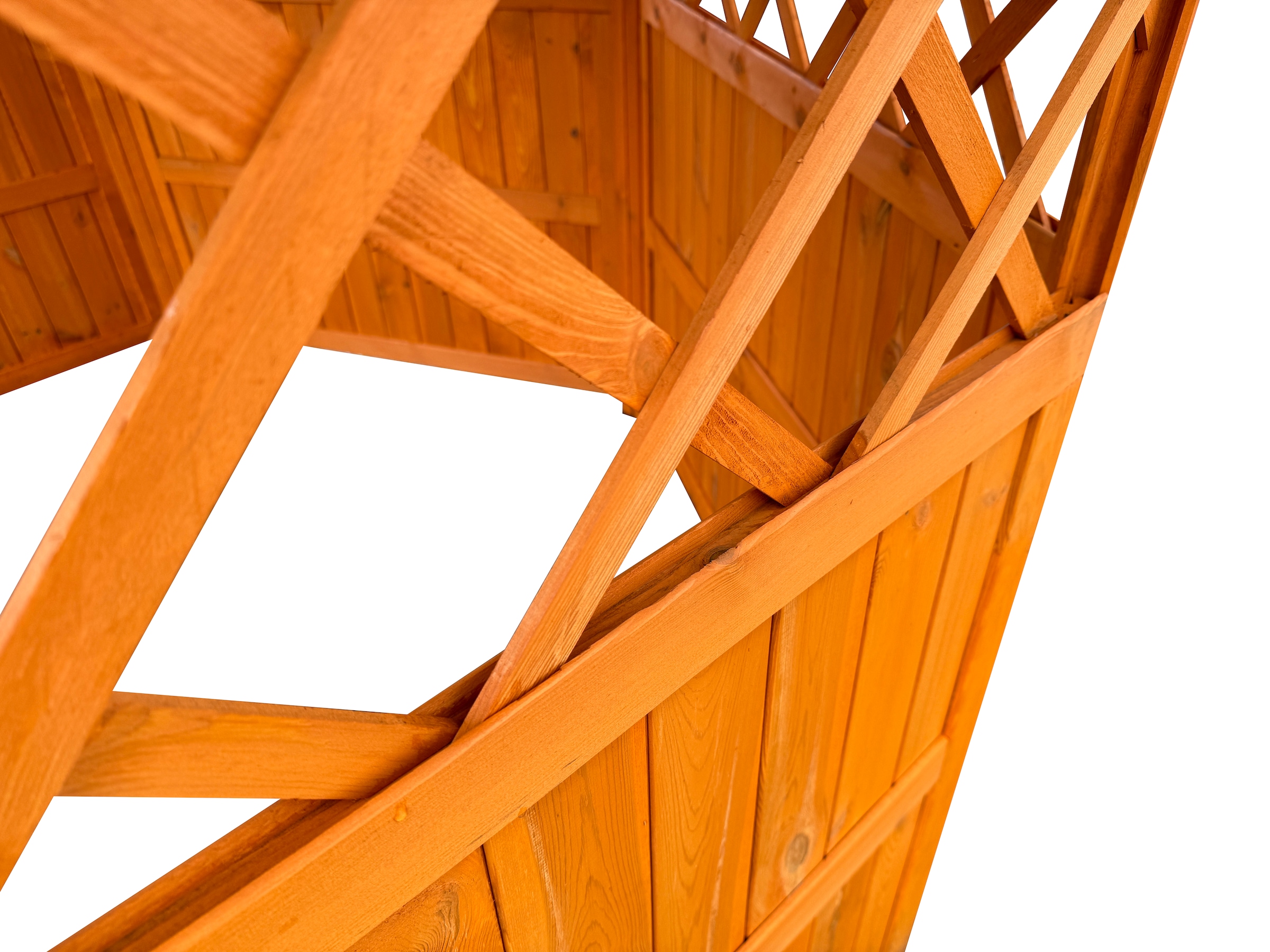 promadino Pavillon »Marburg« BxT: 309x309 cm, inkl. Sitzgruppe und Brüstung