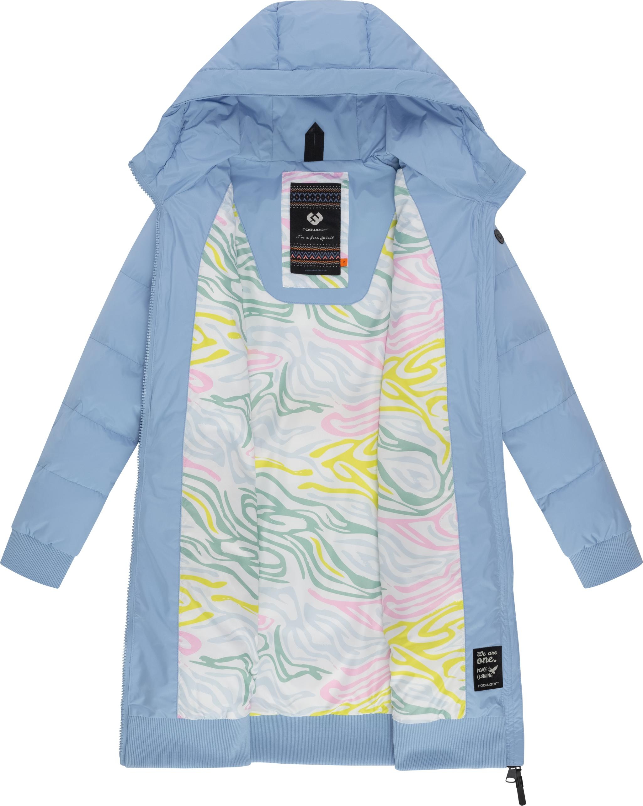 Ragwear Steppmantel »Briosh«, Wasserdichter Damen Wintermantel mit Kapuze