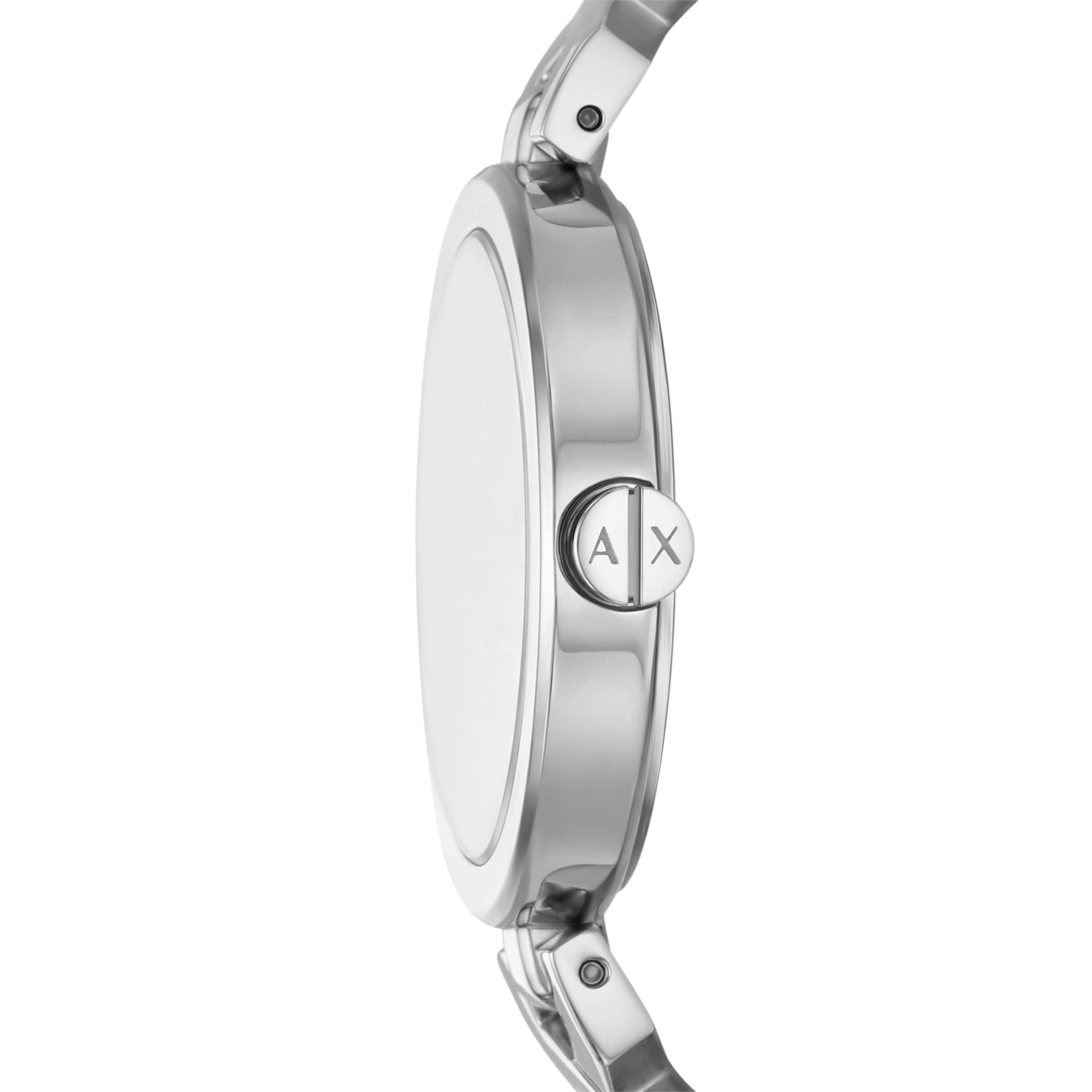 ARMANI EXCHANGE Quarzuhr, Armbanduhr, Damenuhr, Edelstahlarmband, analog