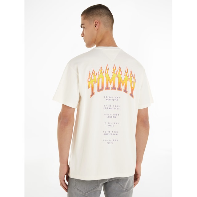 Tommy Jeans T-Shirt »TJM RLX VINTAGE FLAME TEE« ▷ kaufen | BAUR