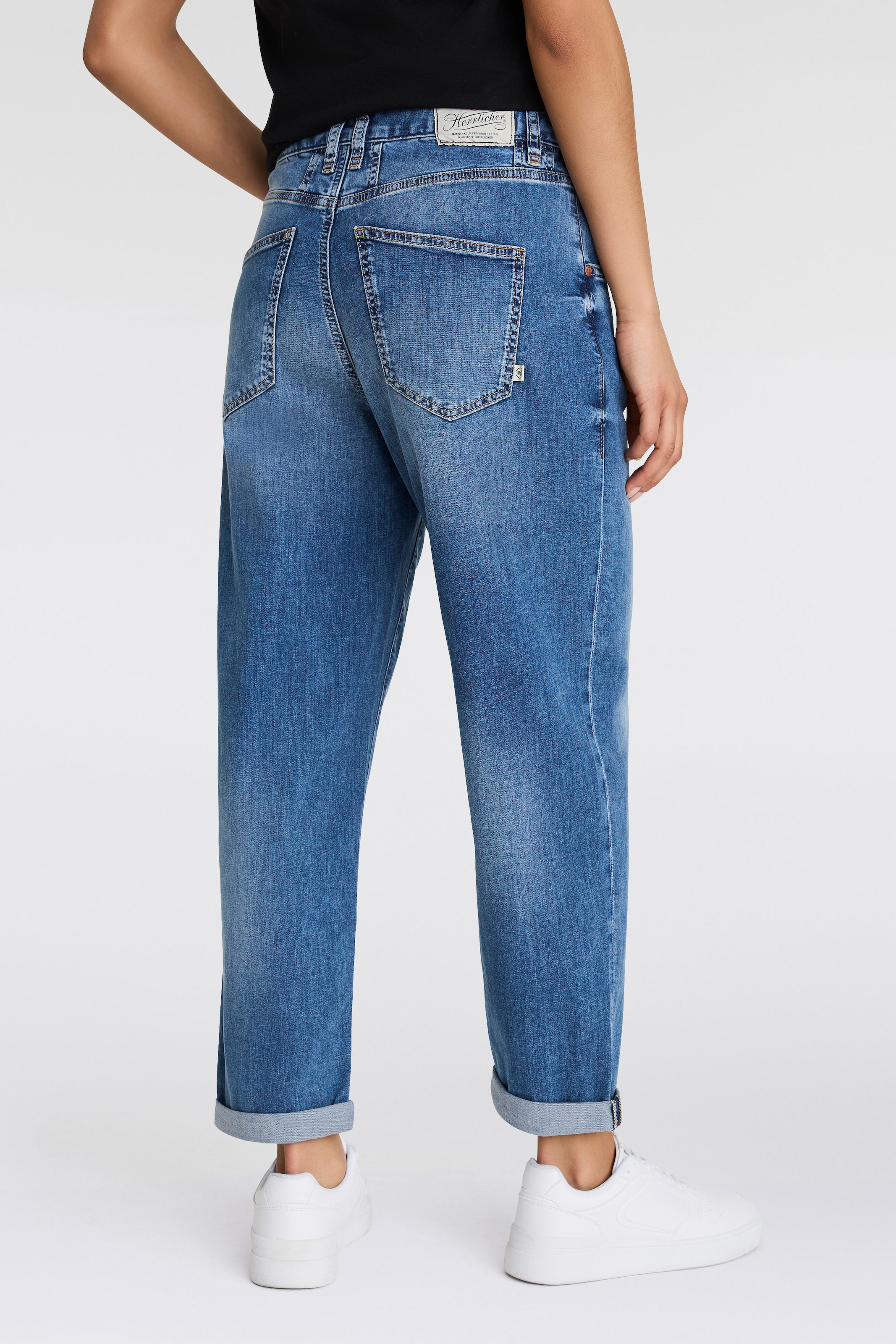 Herrlicher Straight-Jeans "Brooke Denim Light", krempelbar günstig online kaufen