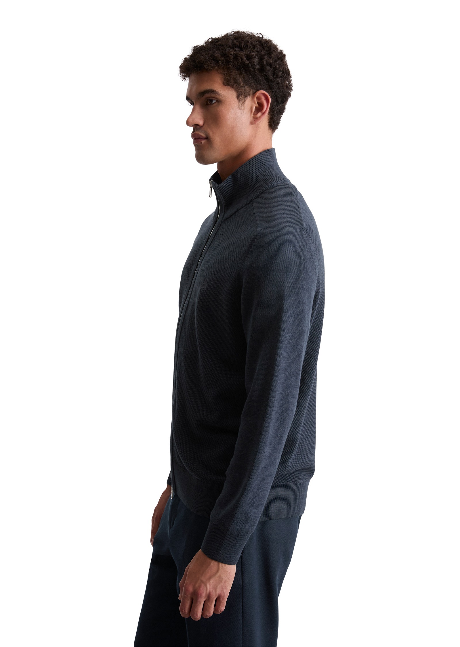 Marc O'Polo Cardigan »aus feinem Bio-Baumwoll-Piqué«