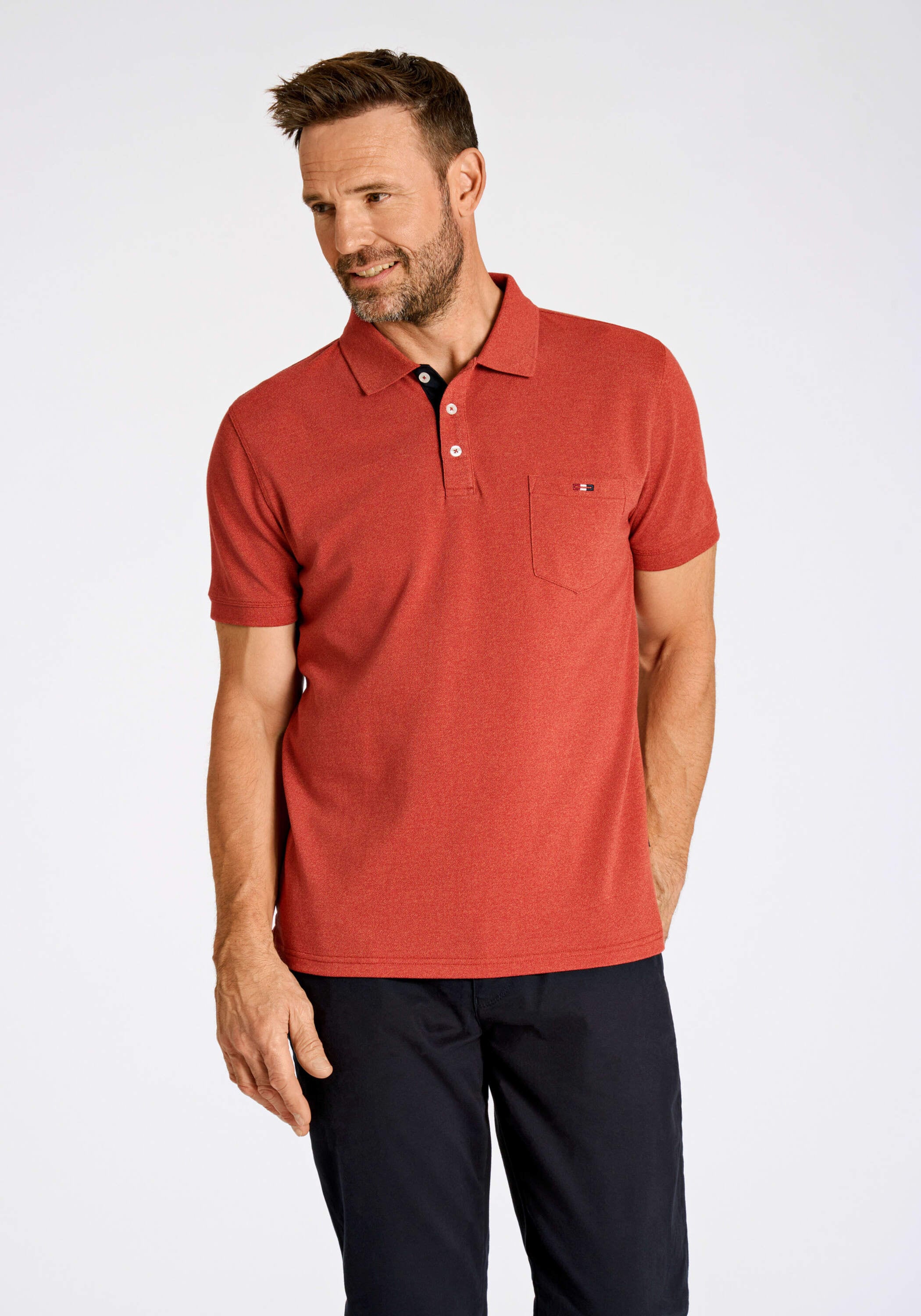 BISON "Poloshirt Comfort Fit"